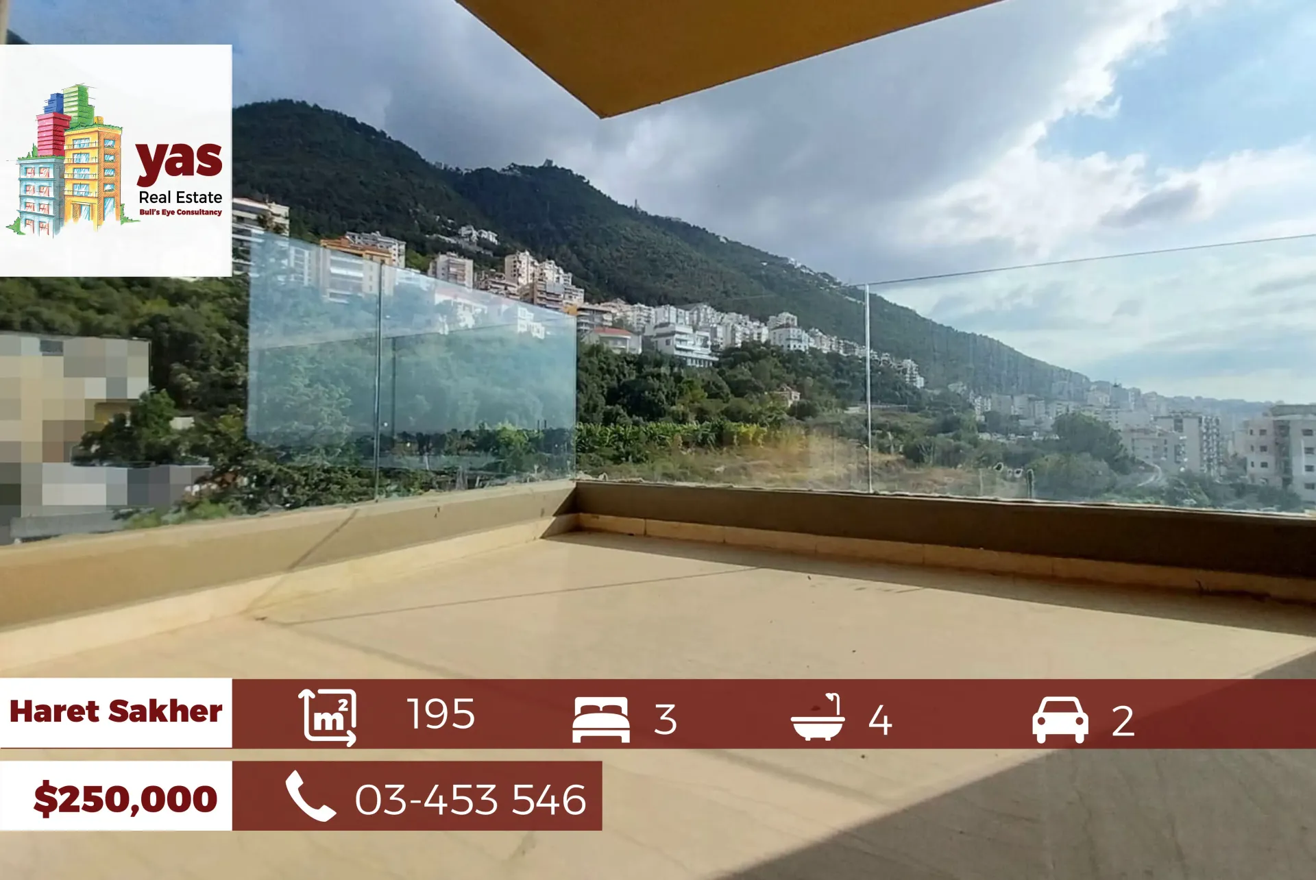 Apartment for Sale in Haret Sakhr - 3 bed, 4 bath