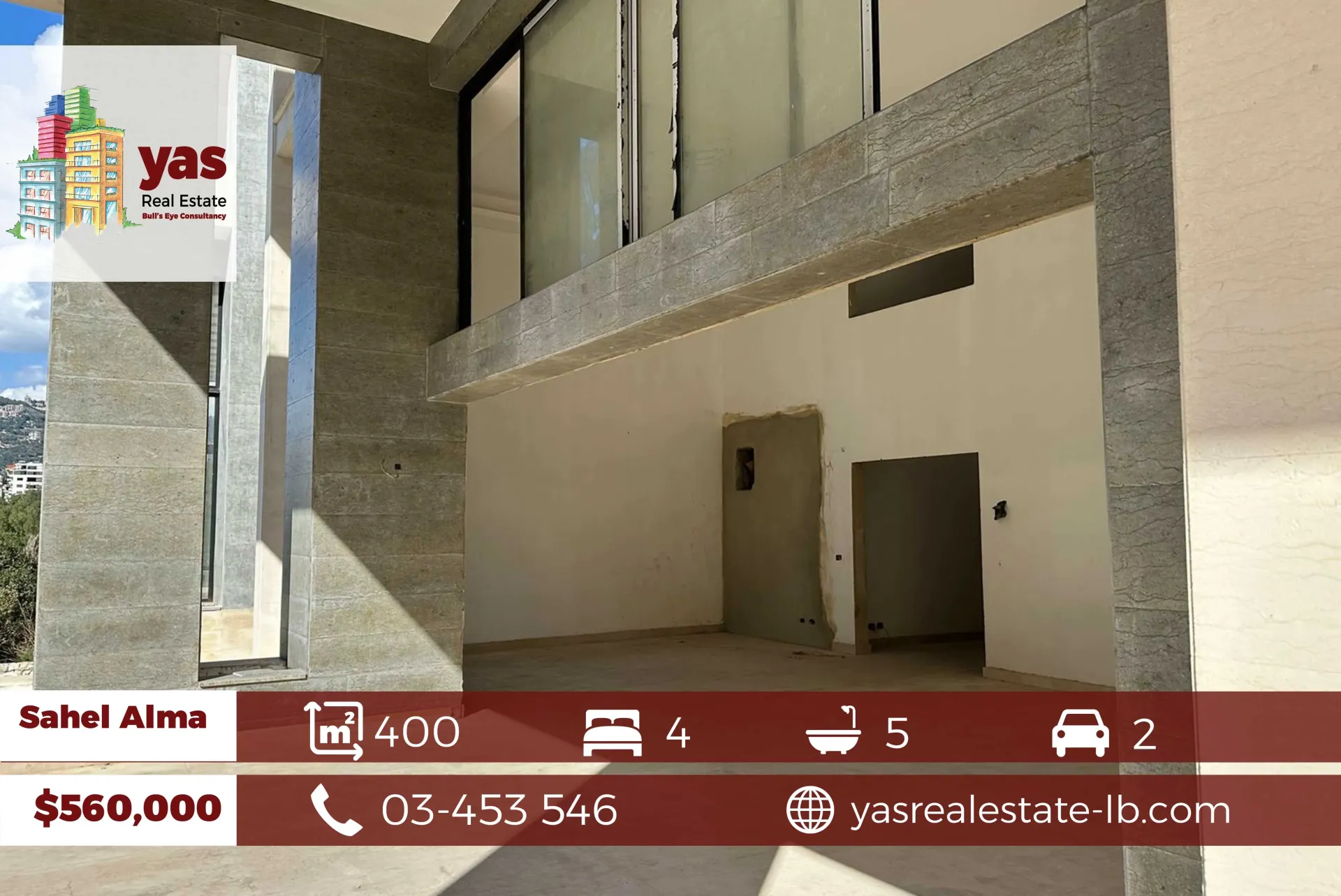 Apartment for Sale in Sahel Alma - 4 bed, 5 bath