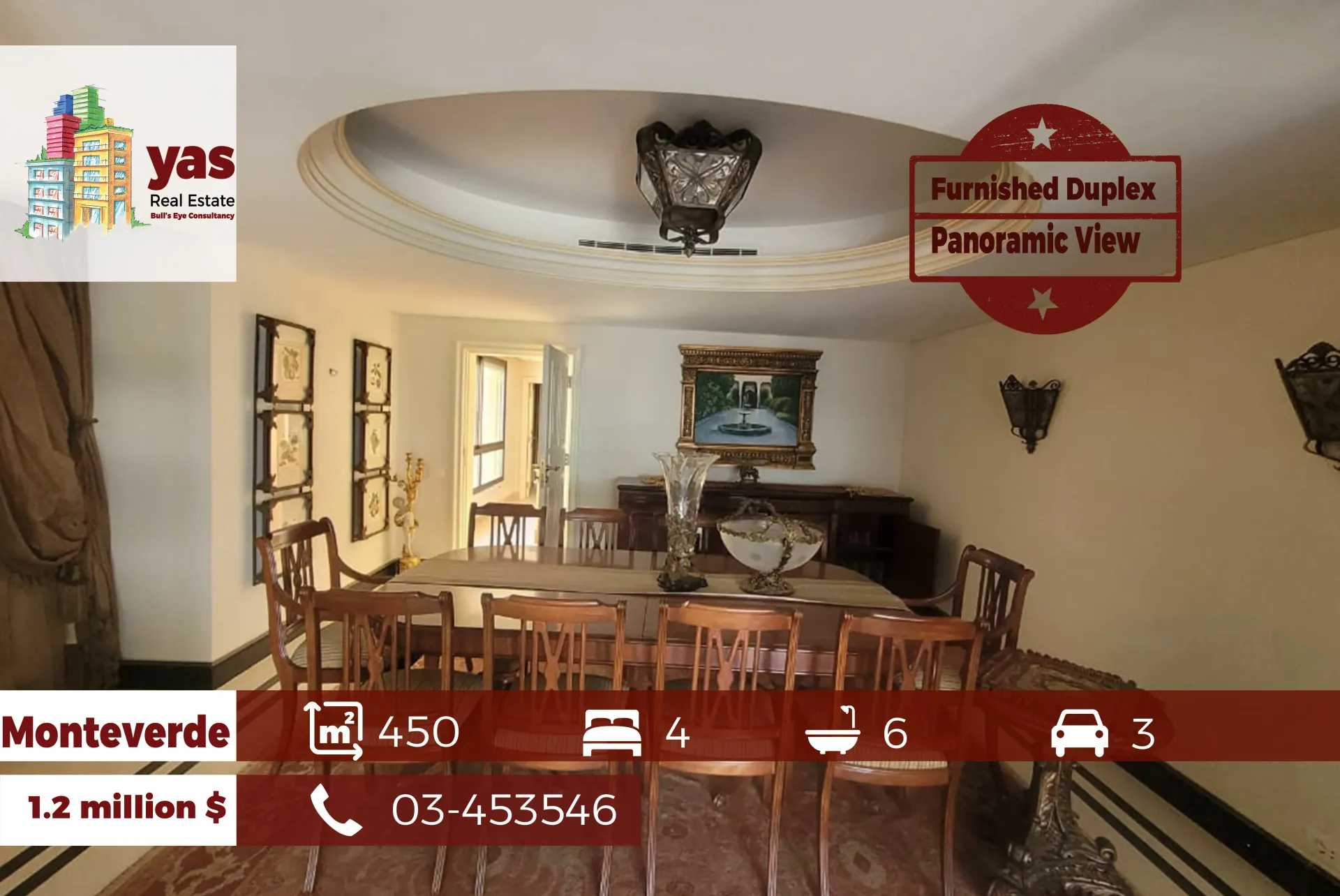 Apartment for Sale in Montiverdi - 4 bed, 6 bath