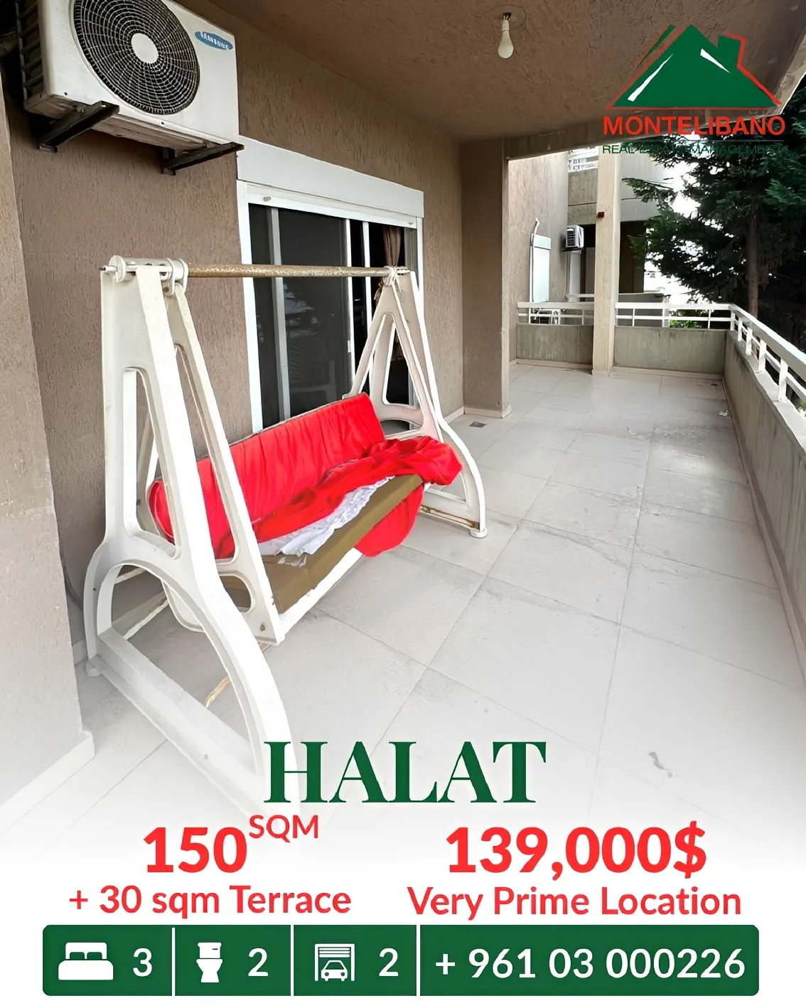 Apartment for sale in Halat, Lebanon