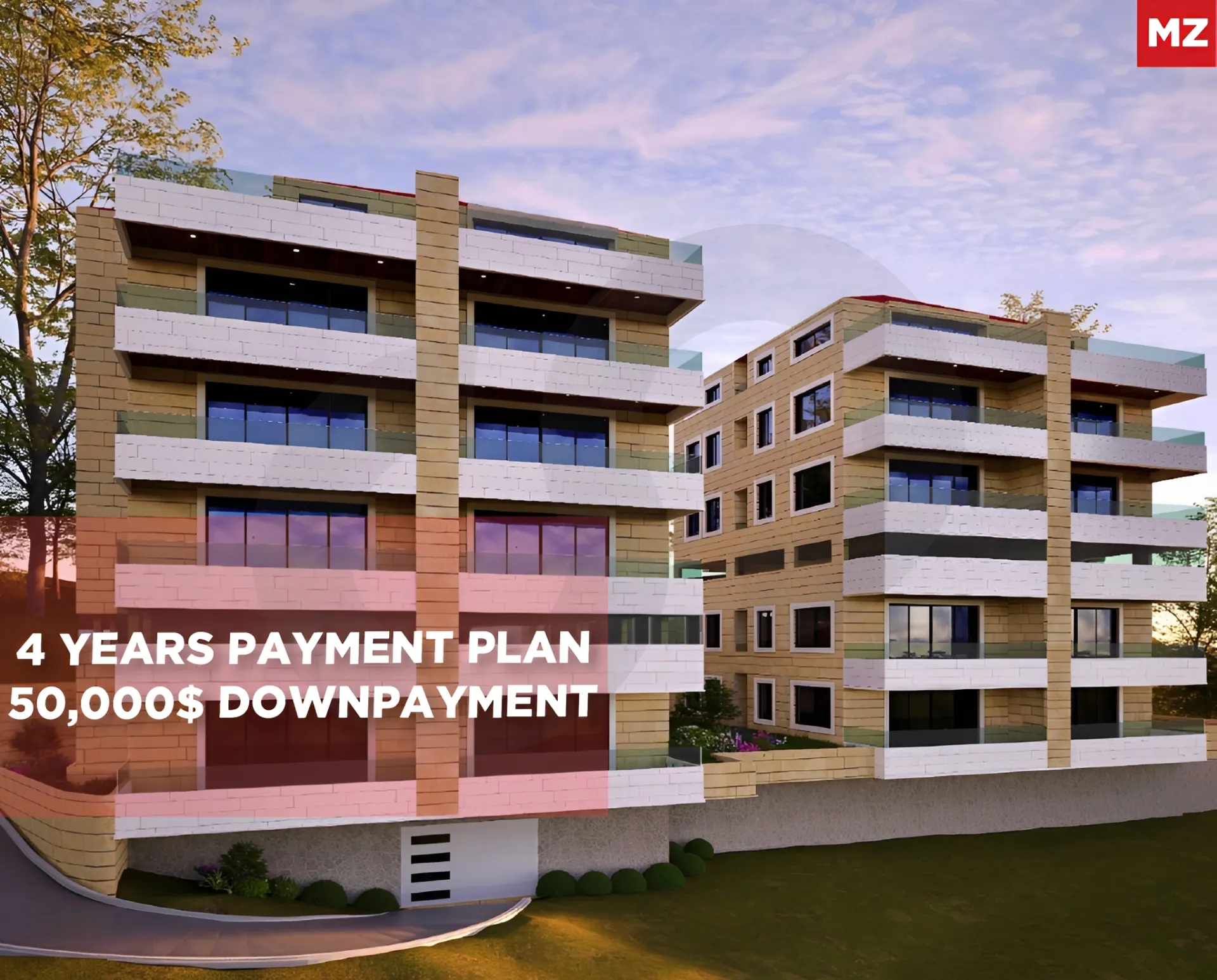 Apartment for Sale in Qornet El Hamra - 3 bed, 4 bath