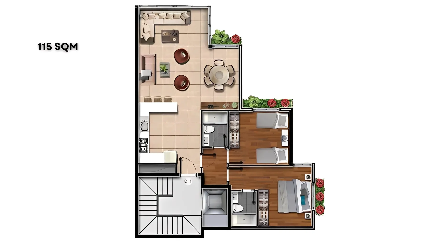 Apartment for Sale in Atchane, Lebanon