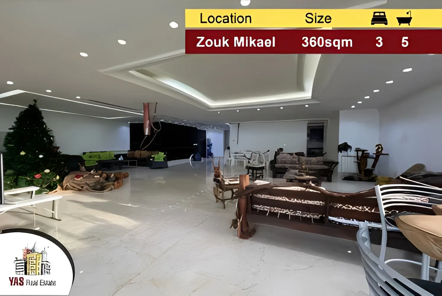 Apartment for Sale in Zouk Mikael
