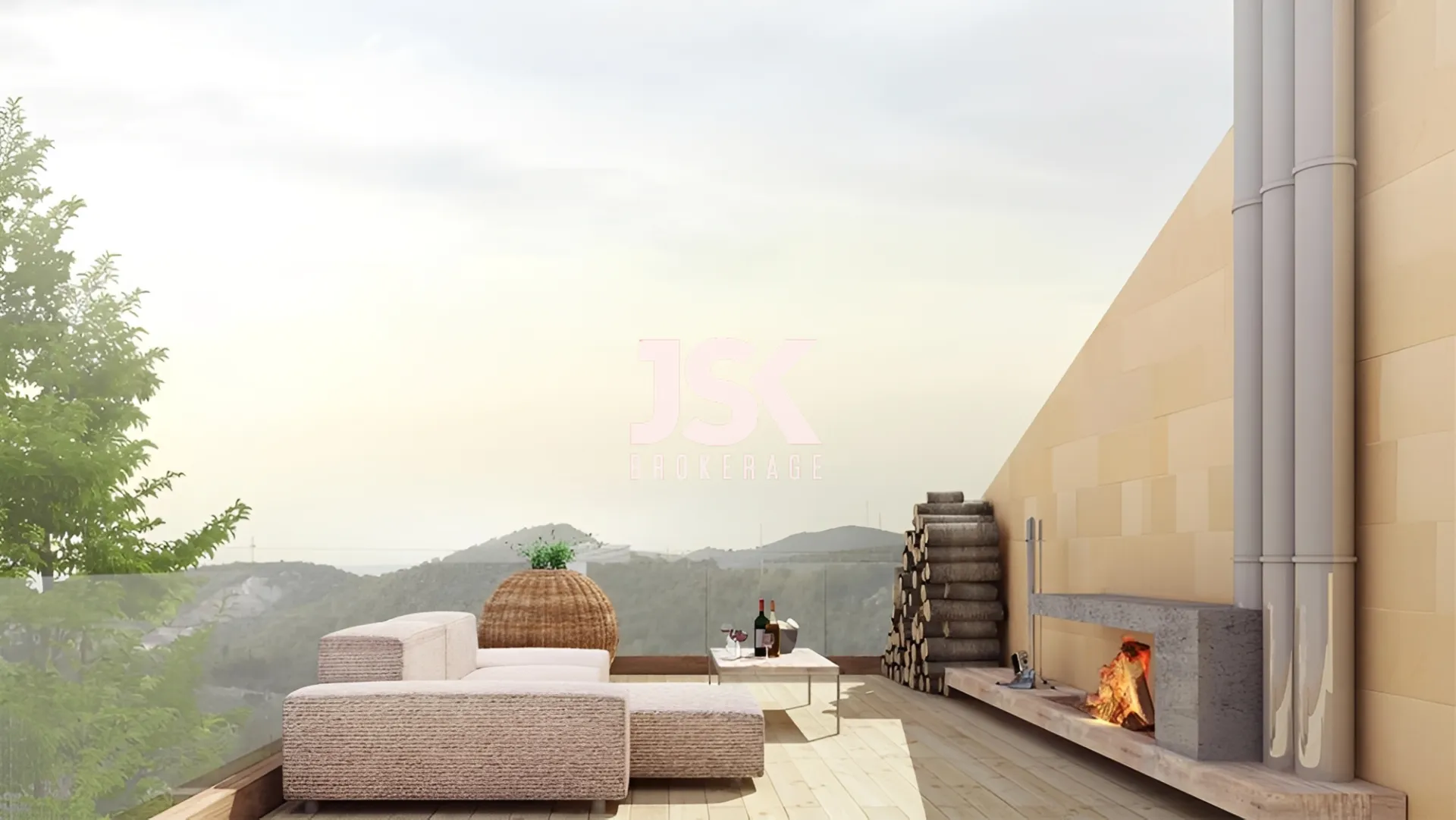 Chalet for sale in Mechmech - 2 bed, 2 bath