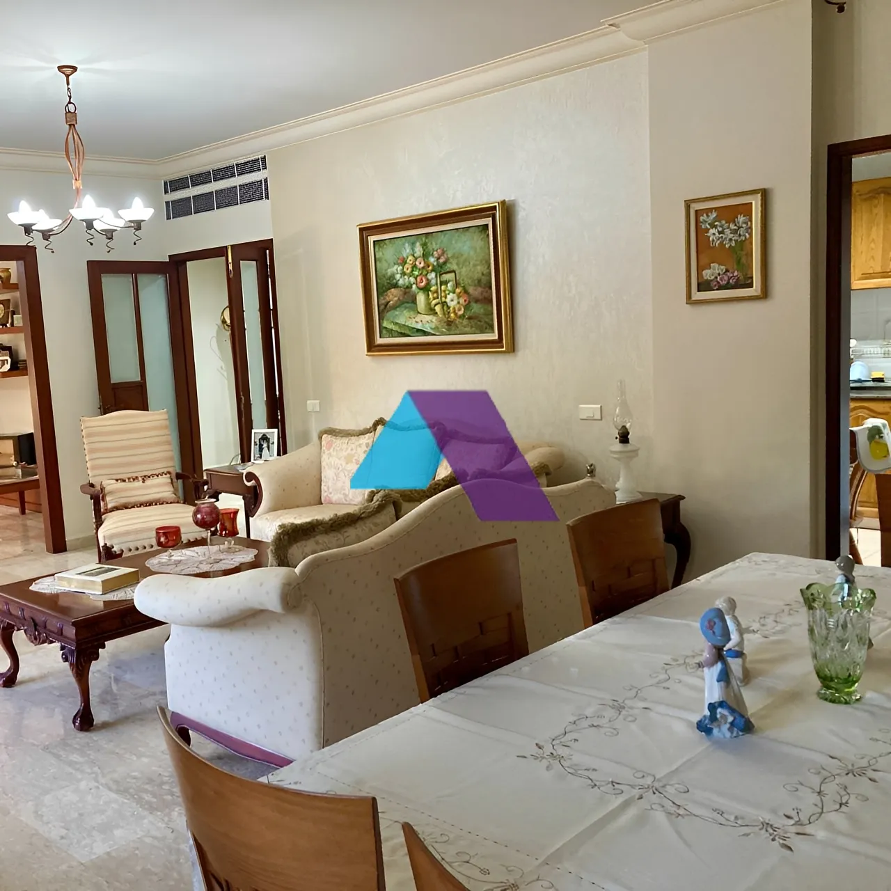 Apartment for Sale in Mansourieh - 2 bed, 3 bath