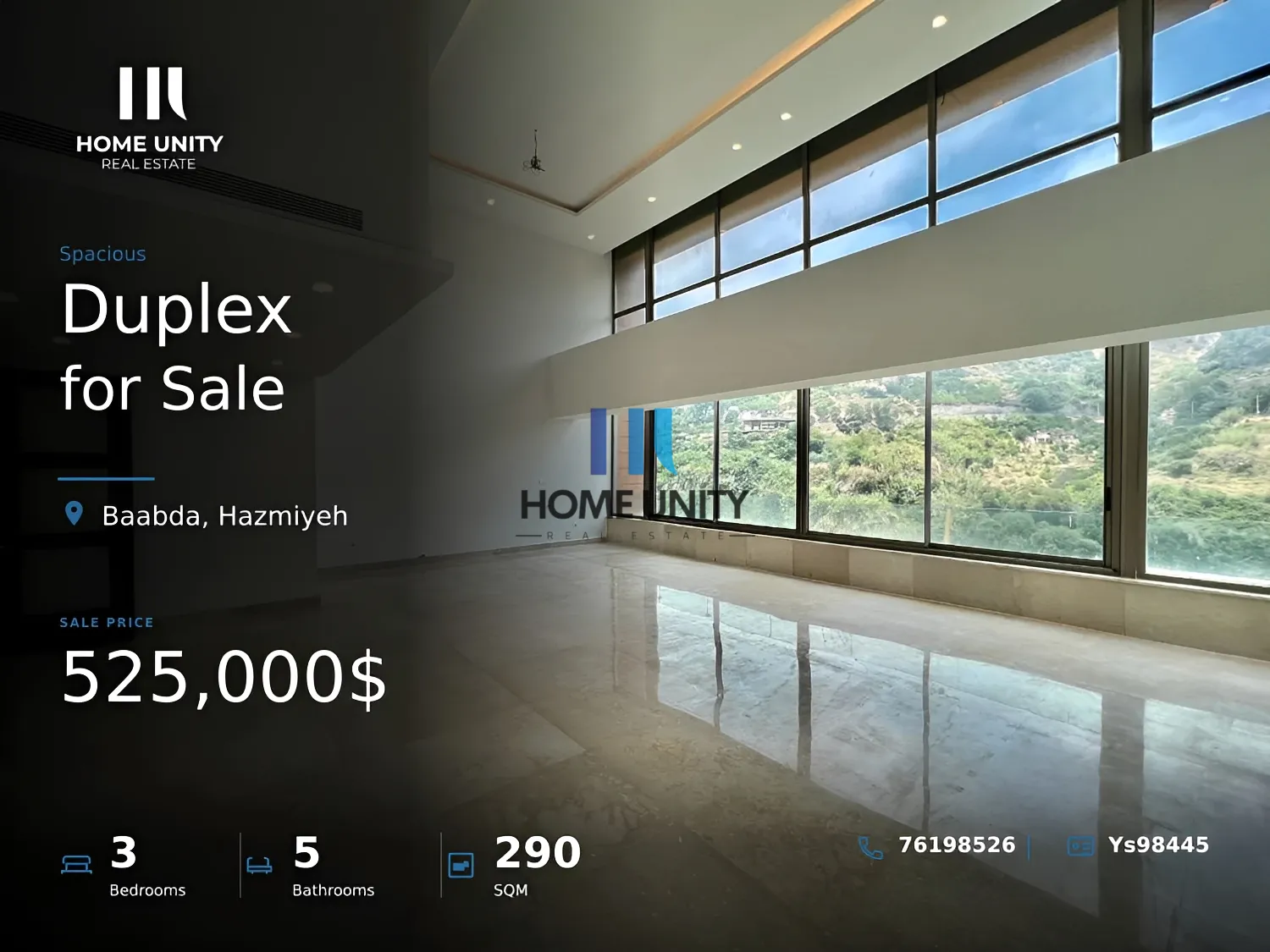 Duplex for Sale in Hazmieh