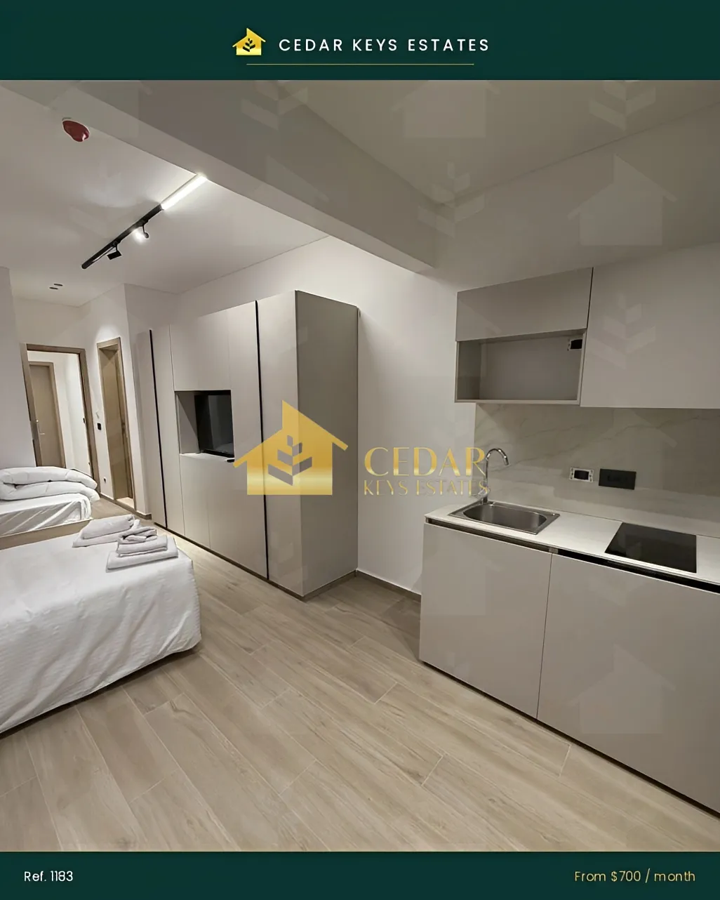 Studio for rent in Hamra, Beirut, Lebanon