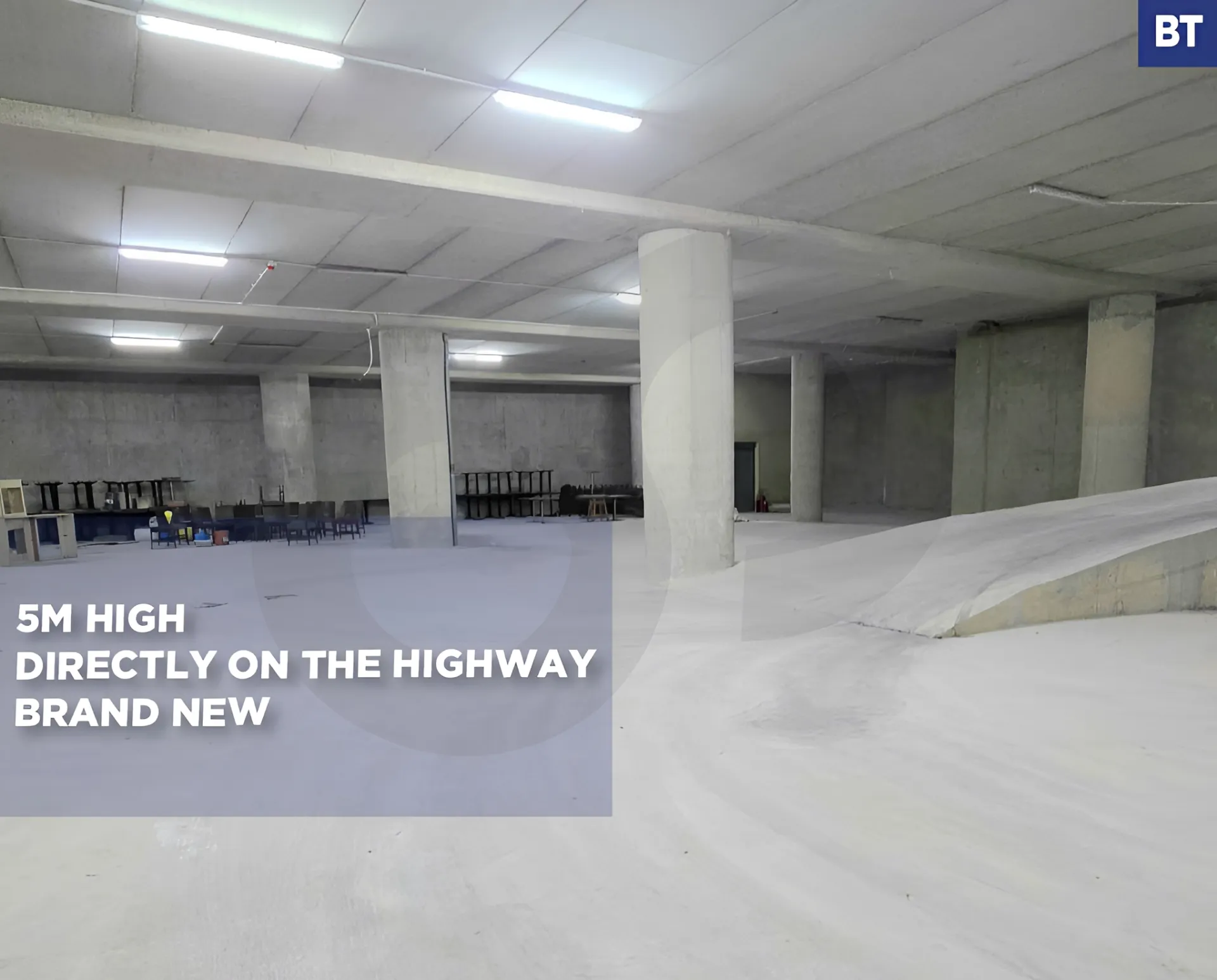 Warehouse for Rent in Kfar Hbab