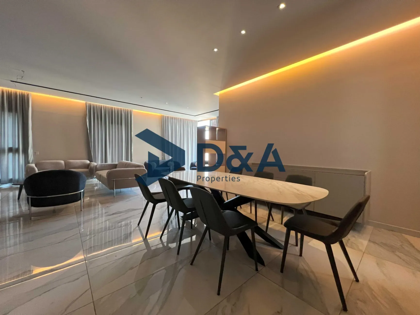 Apartment for rent in Achrafieh, Beirut, Lebanon - 3 bed, 4 bath