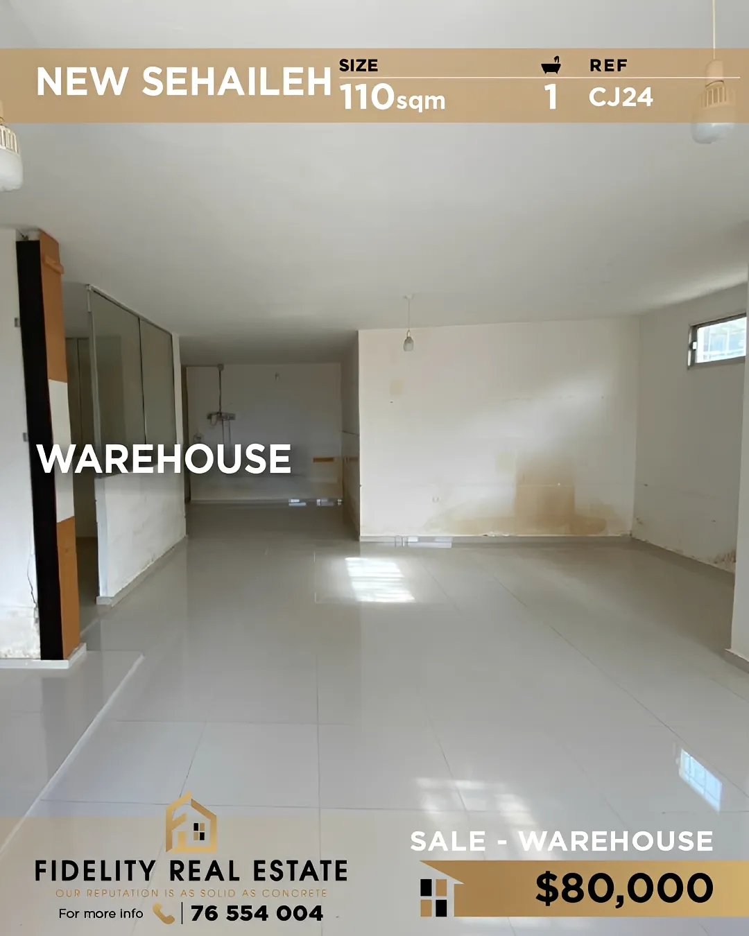 Warehouse for sale in Sehayleh, Lebanon