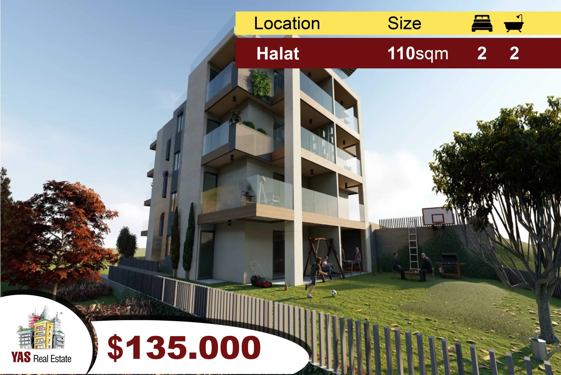 Apartment for Sale in Halat