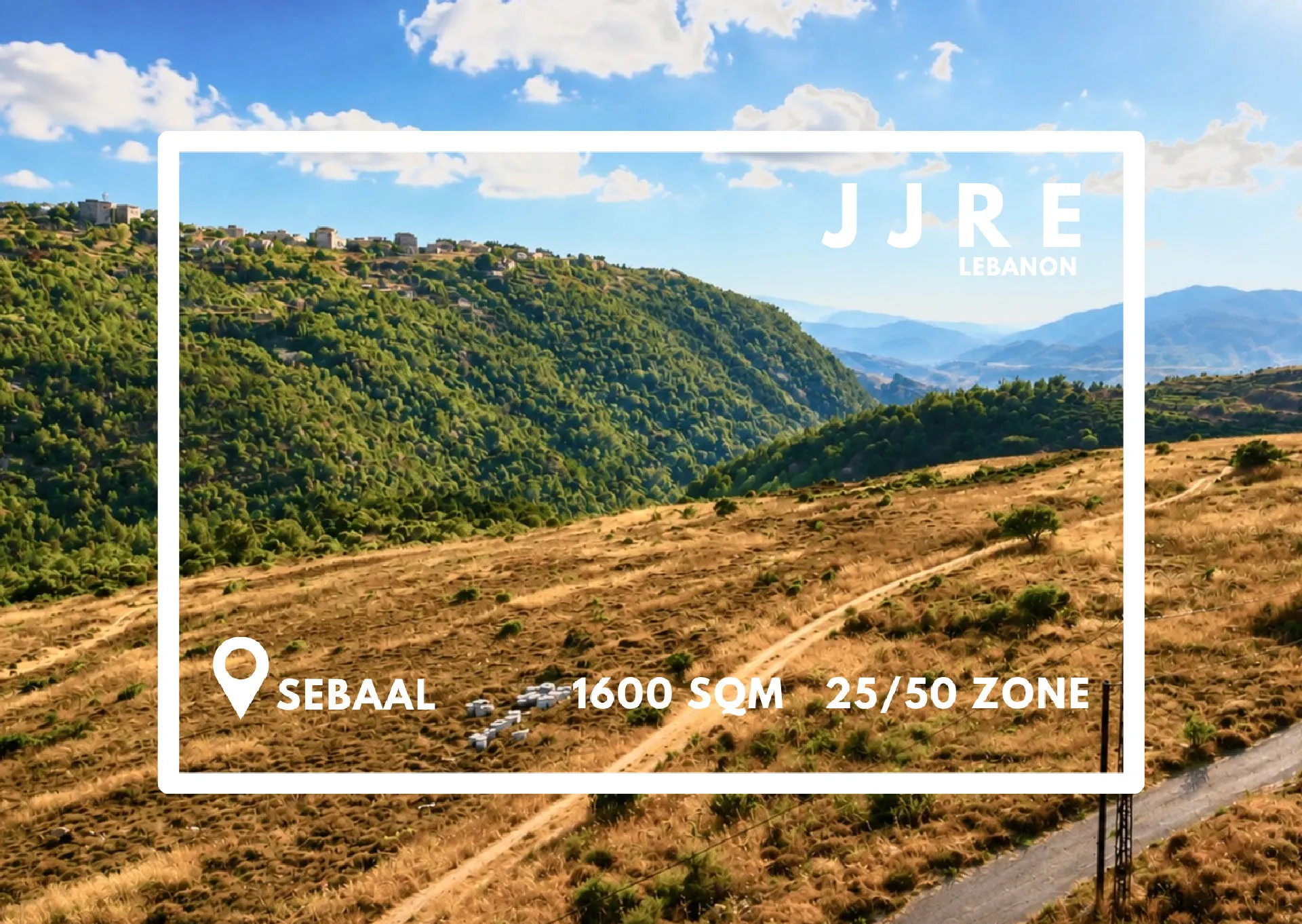 Land for sale in Bhamdoun, lebanon