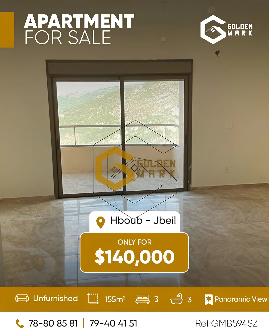 Apartment for Sale in Hboub