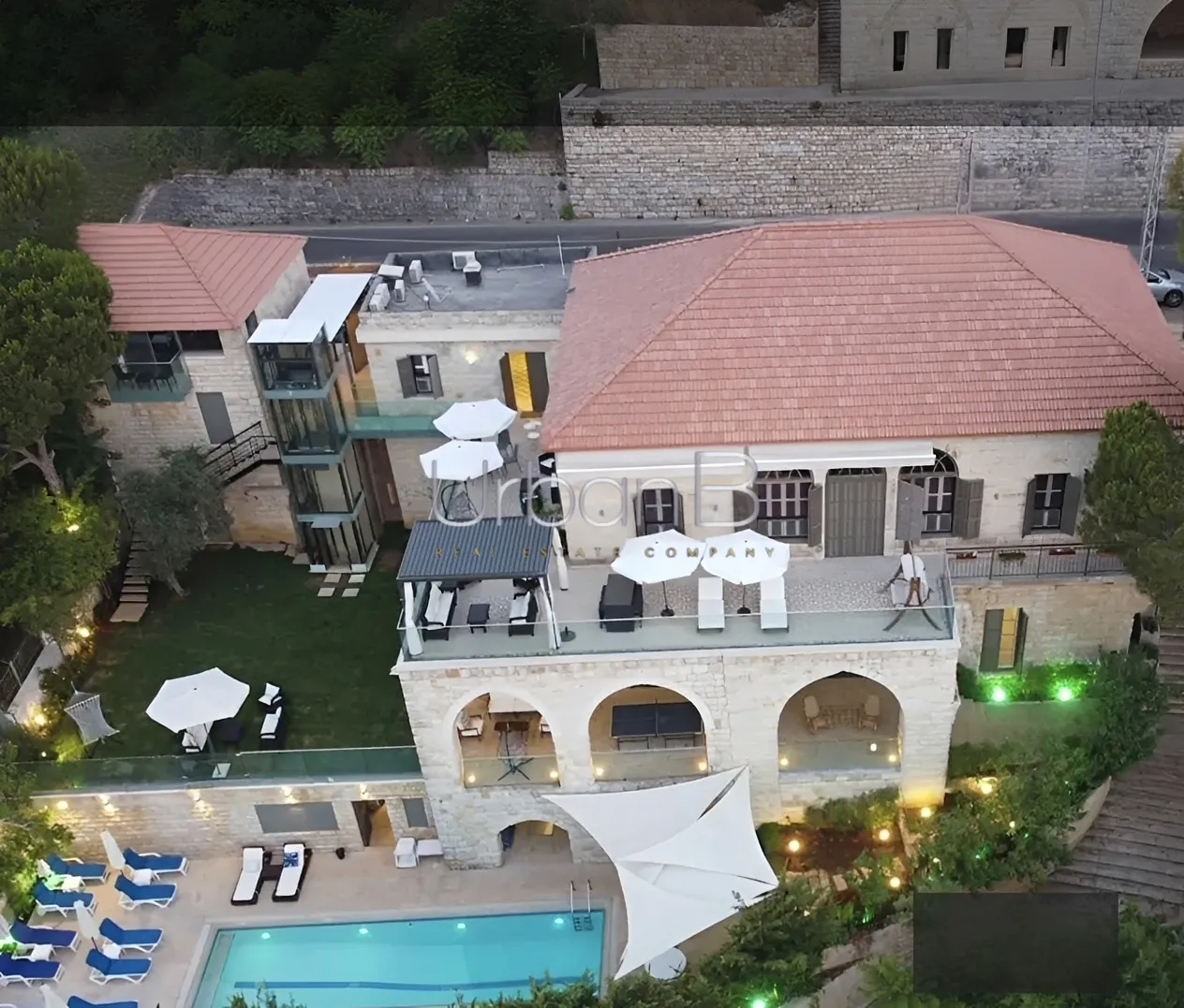 Villa for rent in Souk el gharb, lebanon