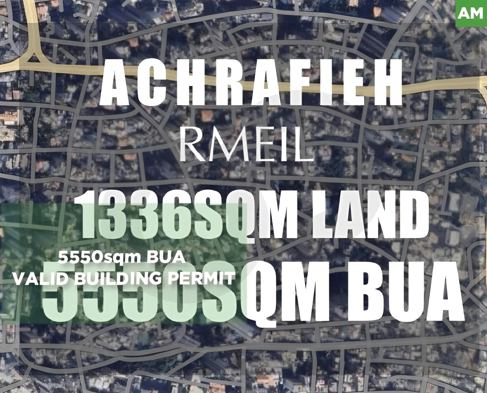Land for Sale in Achrafieh, Beirut, Lebanon