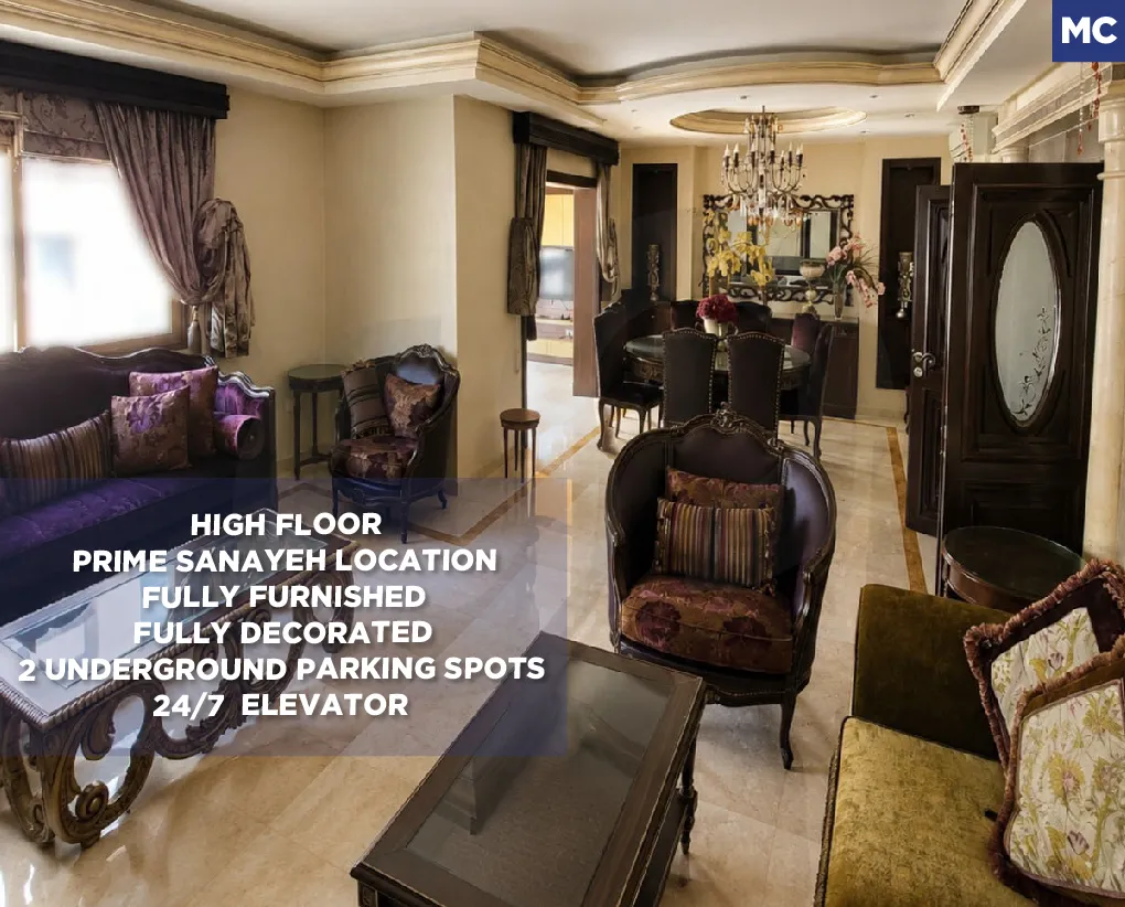 Apartment for Rent in Sanayeh