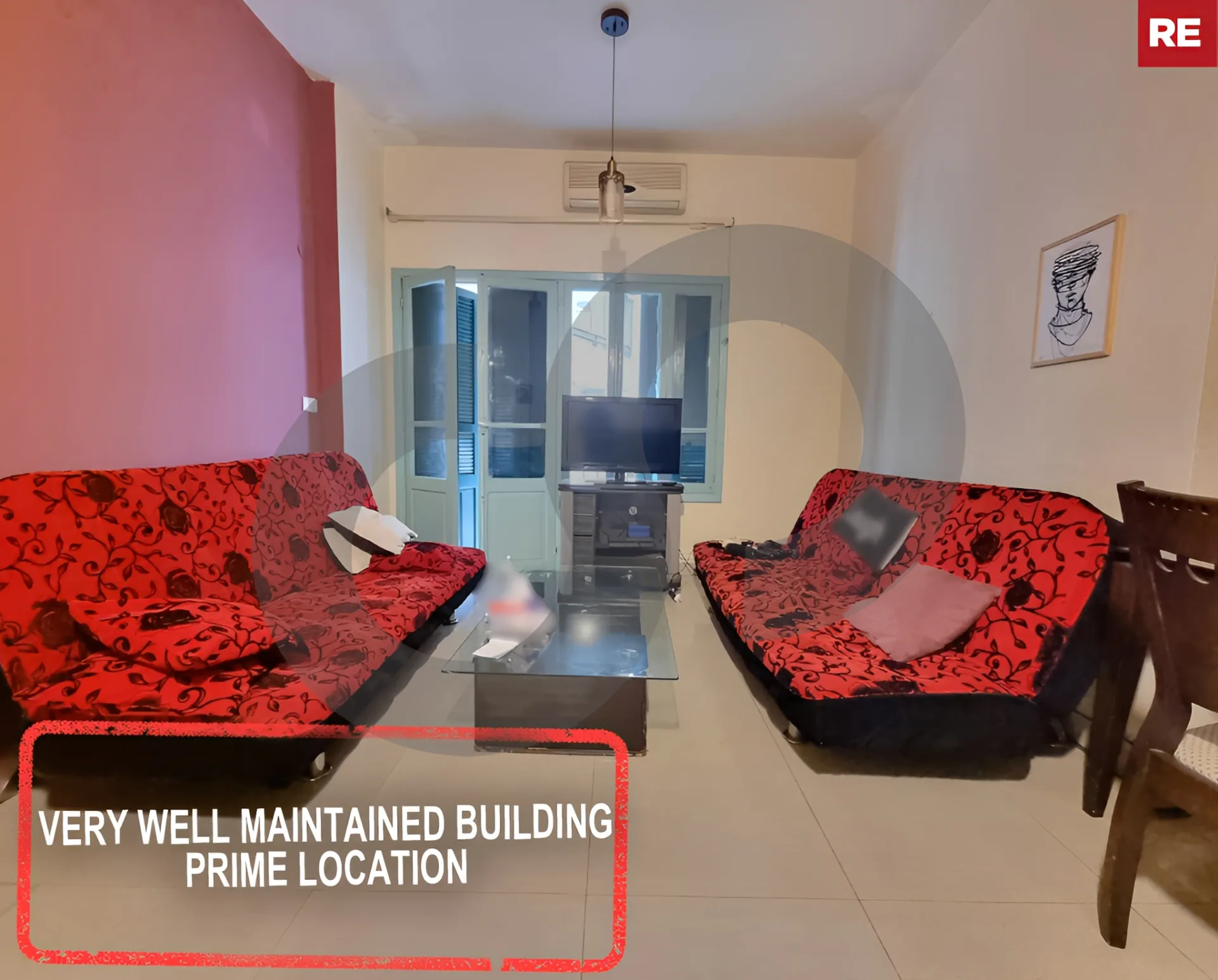 Apartment for Sale in Sassine, Bayrut, Lebanon - 2 bed, 1 bath