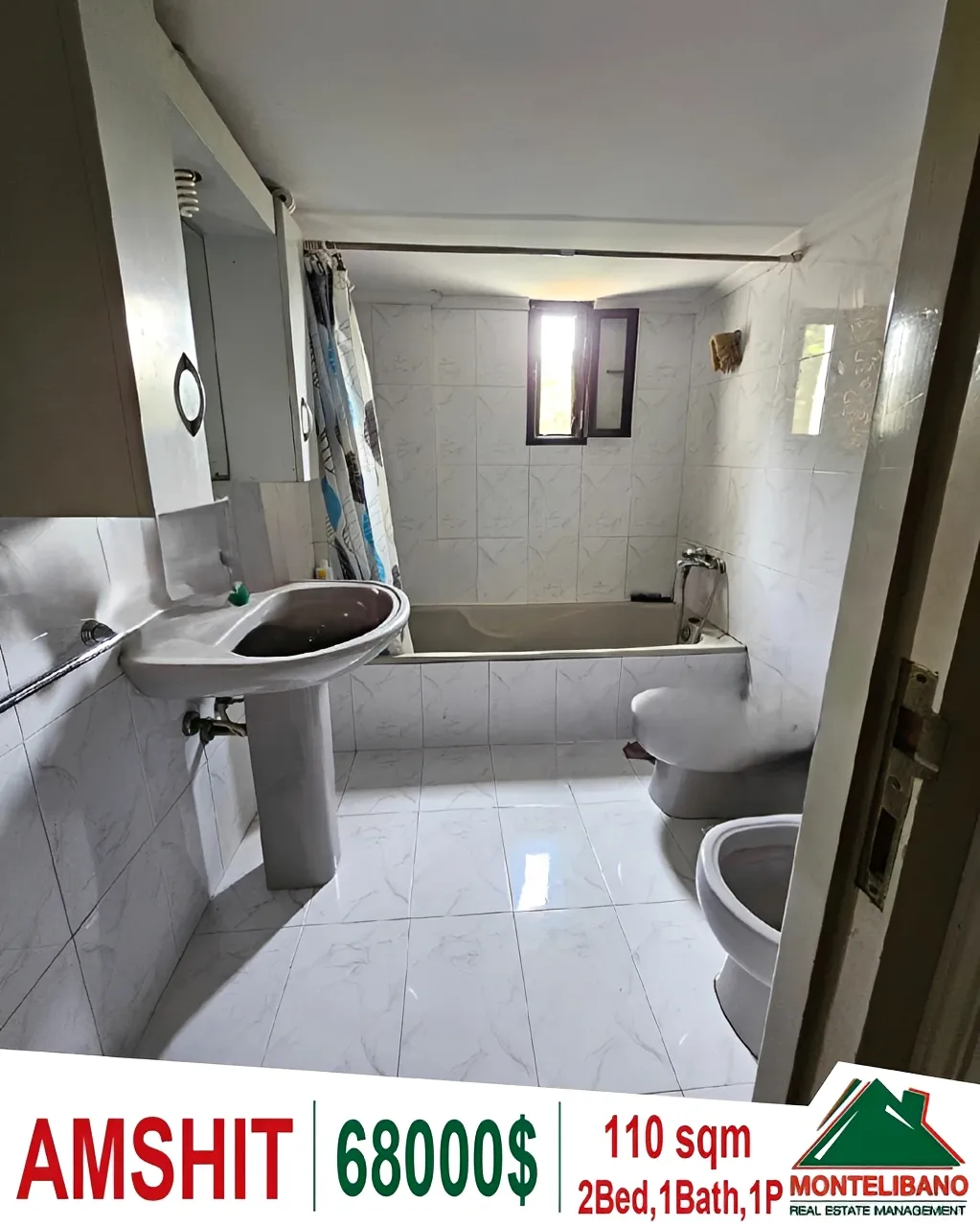 Apartment for sale in Aamchit, Lebanon