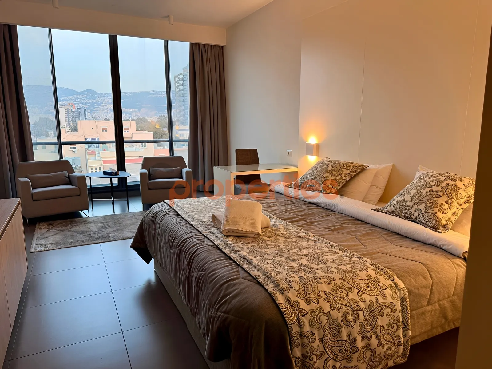 Studio for rent in Mar Mikhael, Beirut, Lebanon - 1 bed, 1 bath