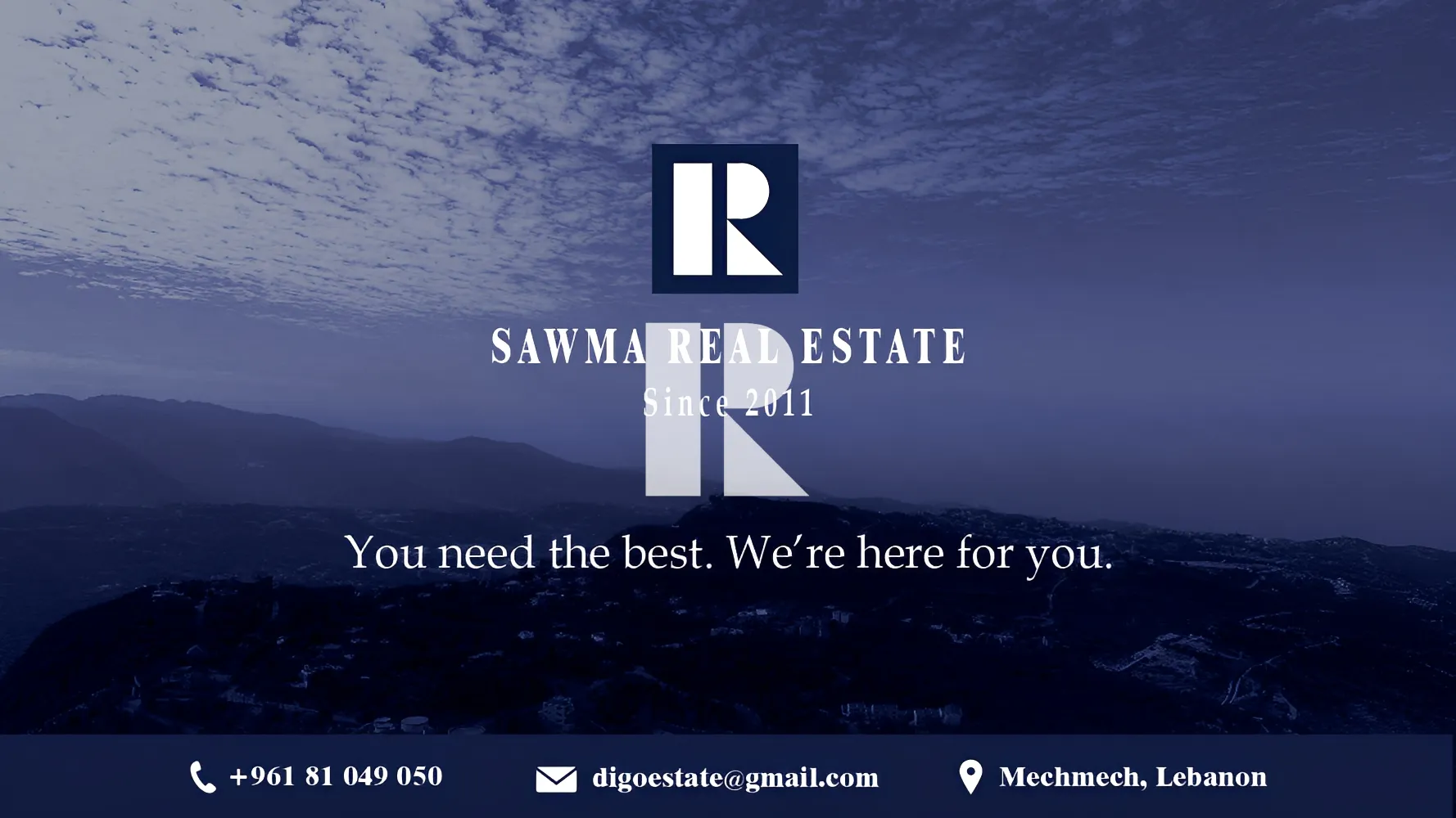 Land for sale in Aamchit, lebanon