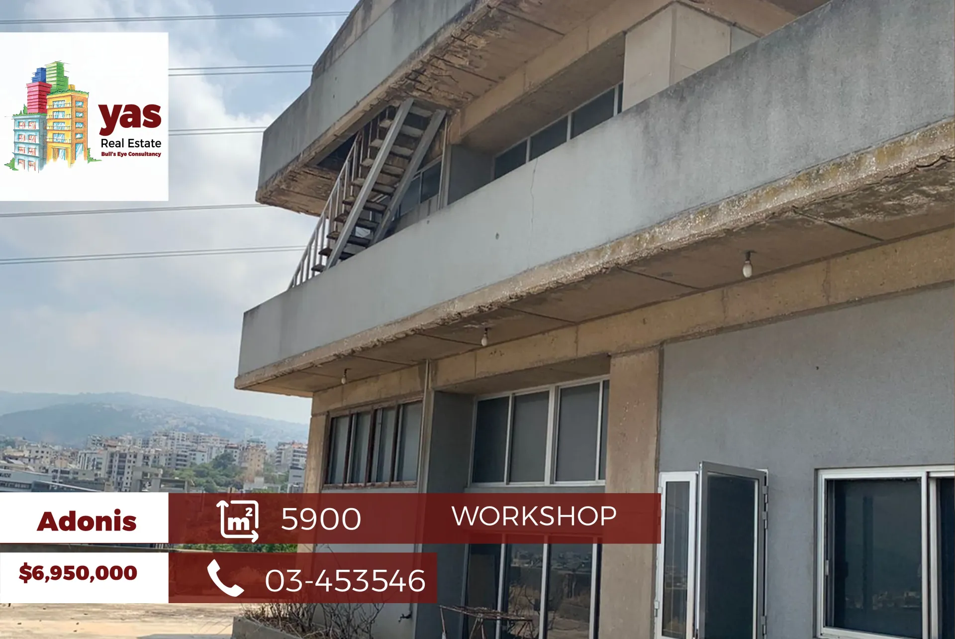 Workshop for Sale in Adonis