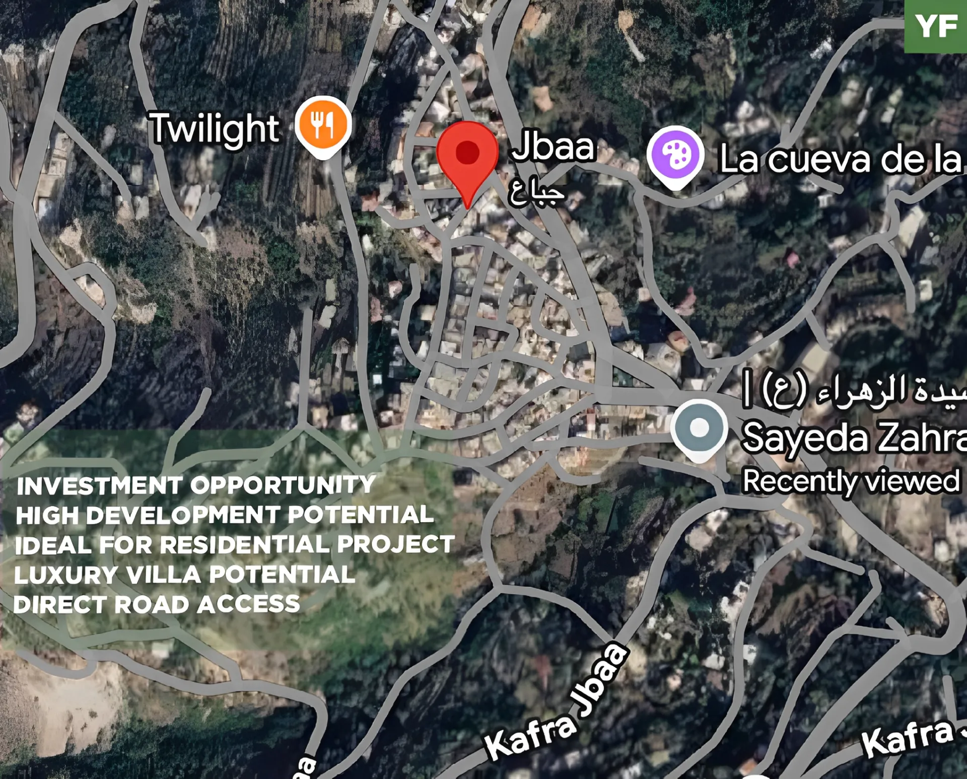 Land for Sale in Jbaa