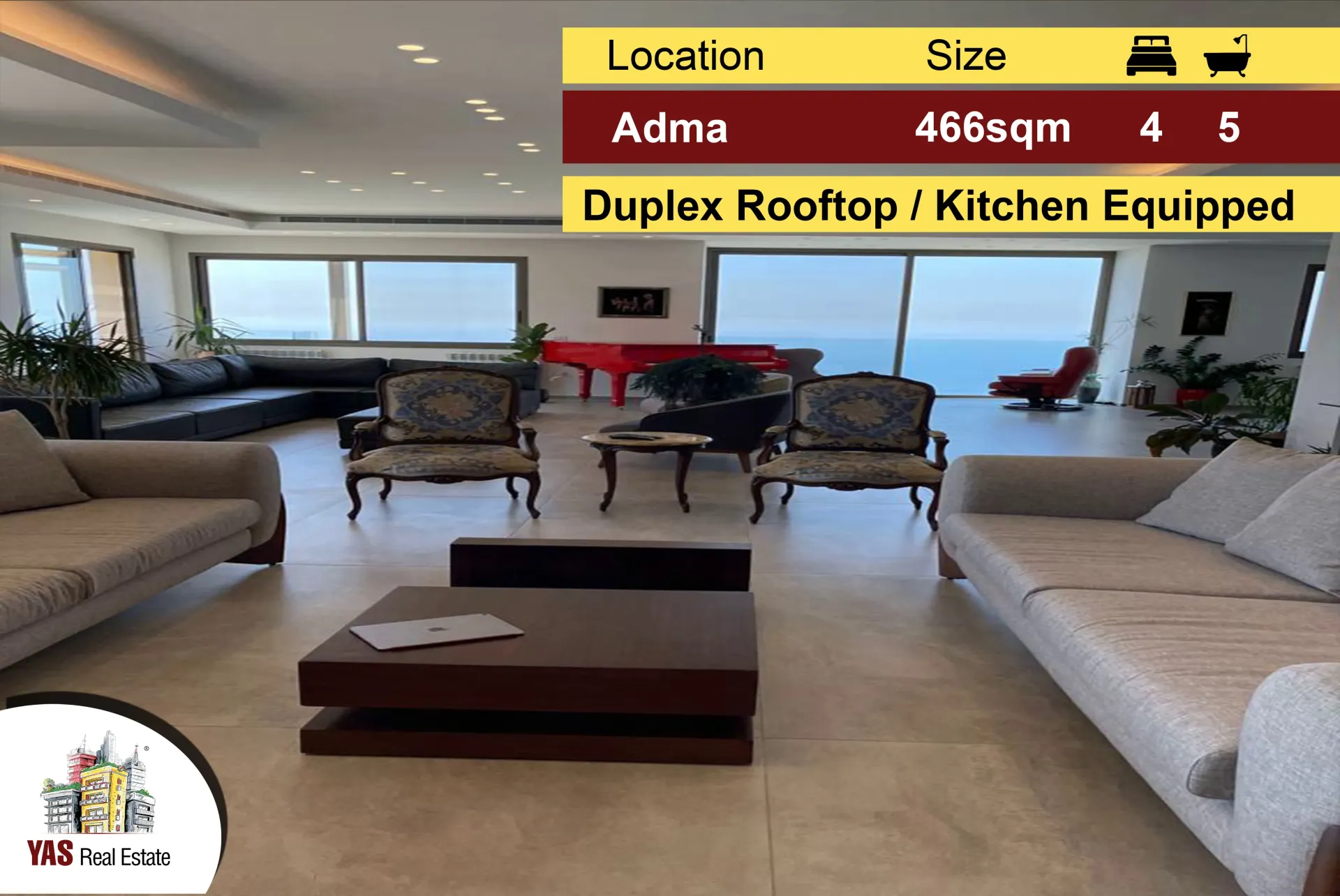 Apartment for Sale in Adma - 4 bed, 5 bath