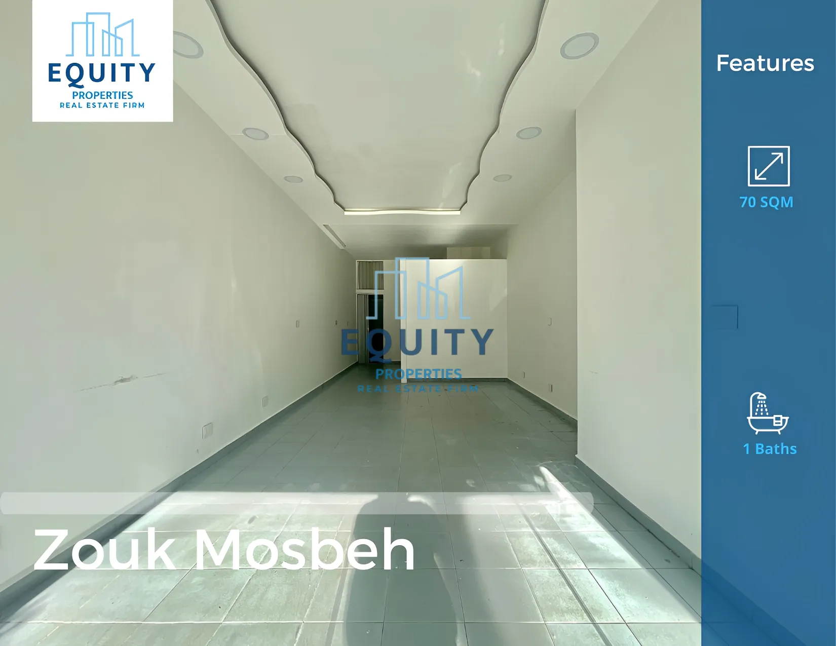 Restaurant for rent in Zouk Mosbeh
