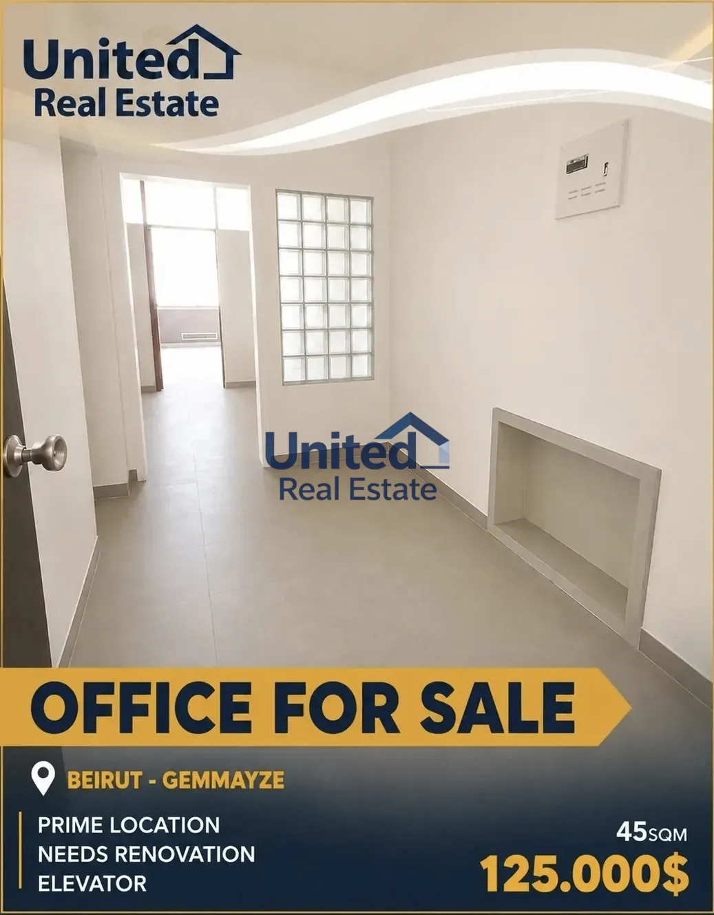 Office for sale in Gemmayzeh, beirut, lebanon