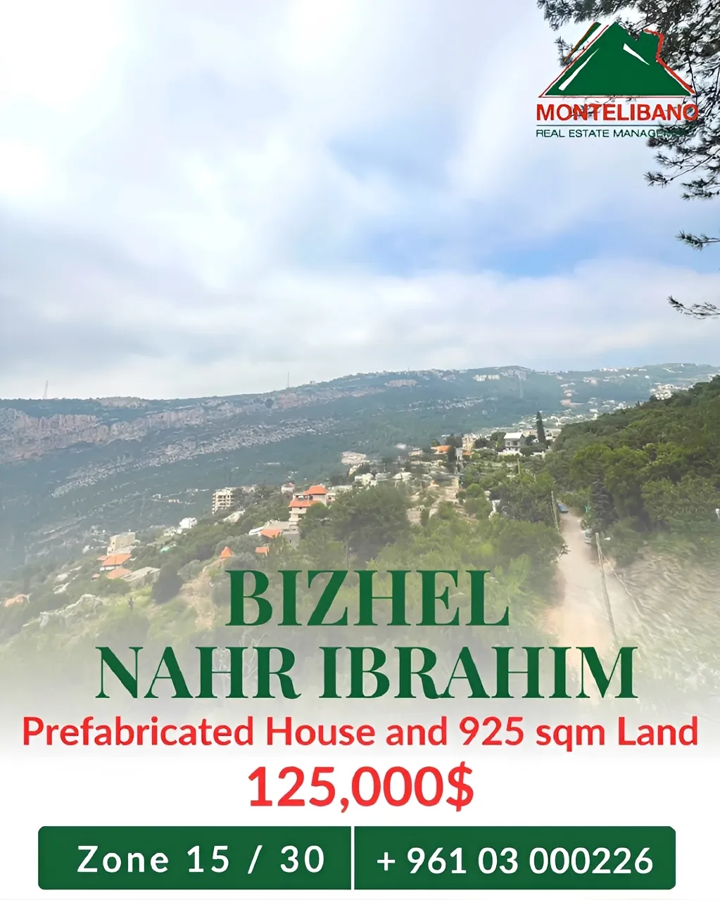 Residential Land for sale in Bizhel, Lebanon