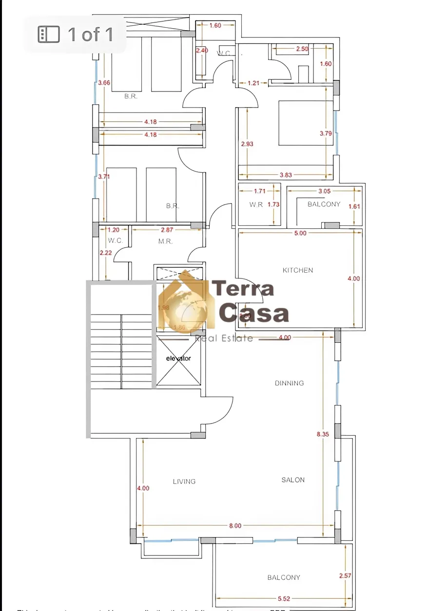 Apartment for sale in Ksara