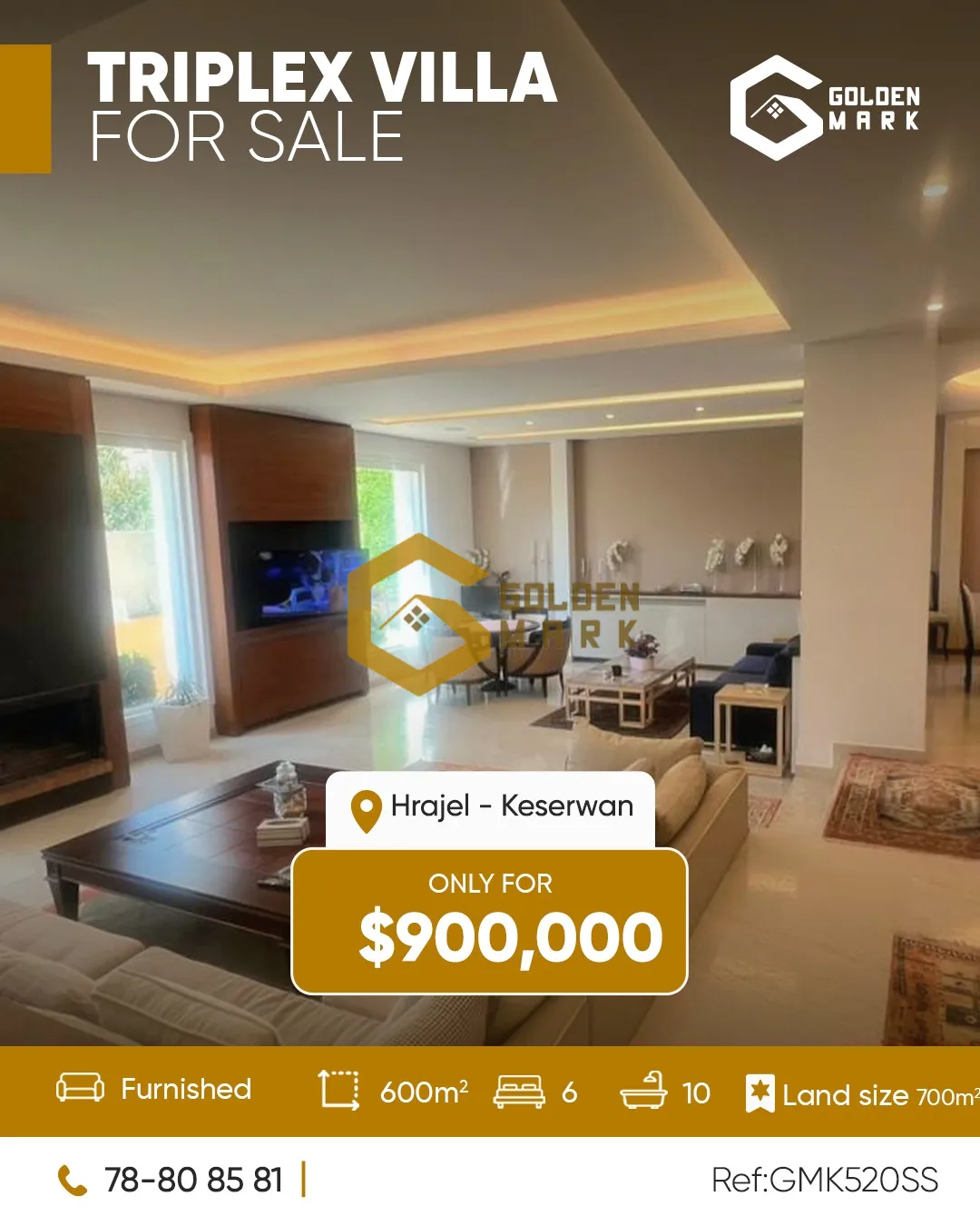 Villa for Sale in Hrajel