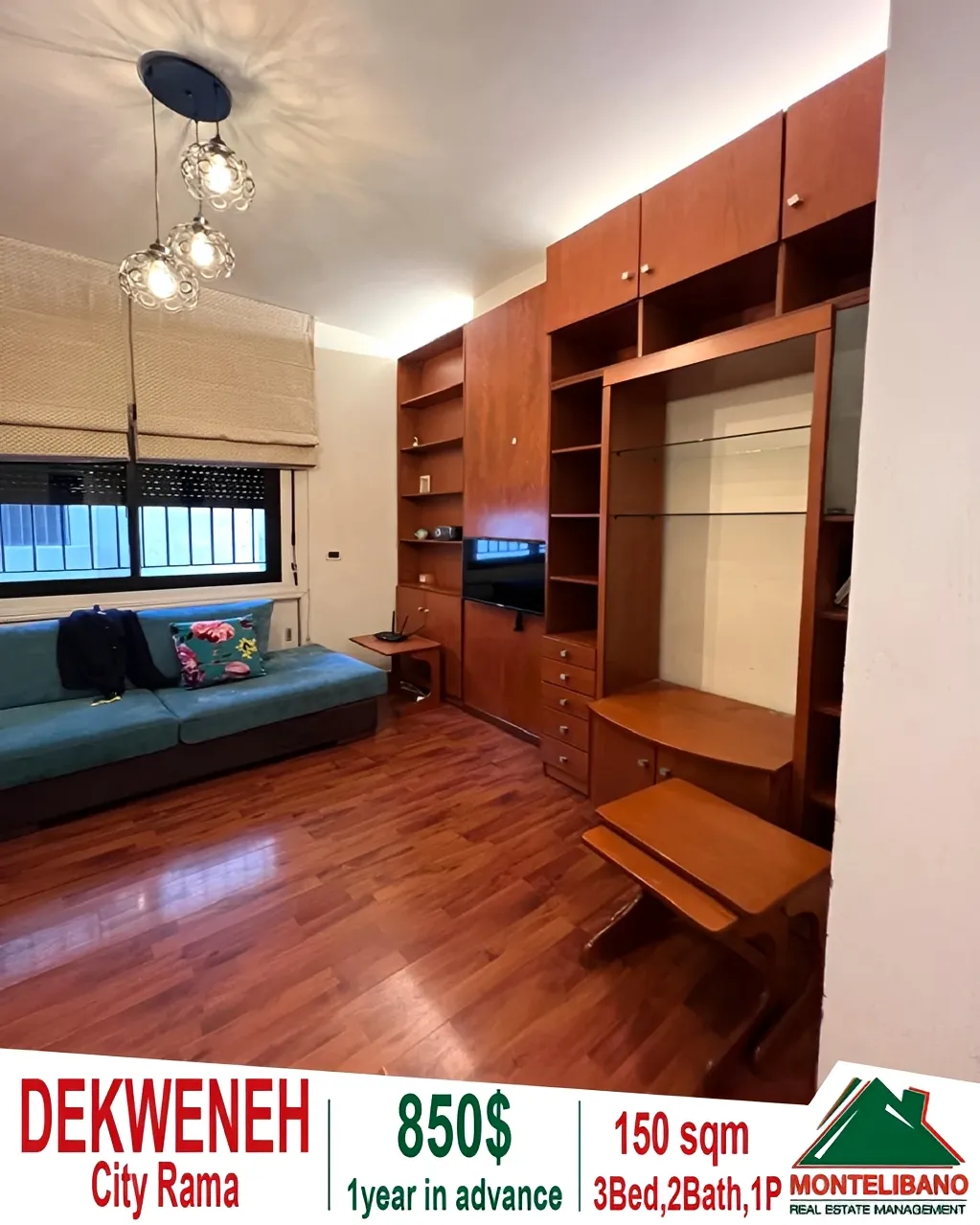 Apartment for rent in Dekwaneh, Lebanon