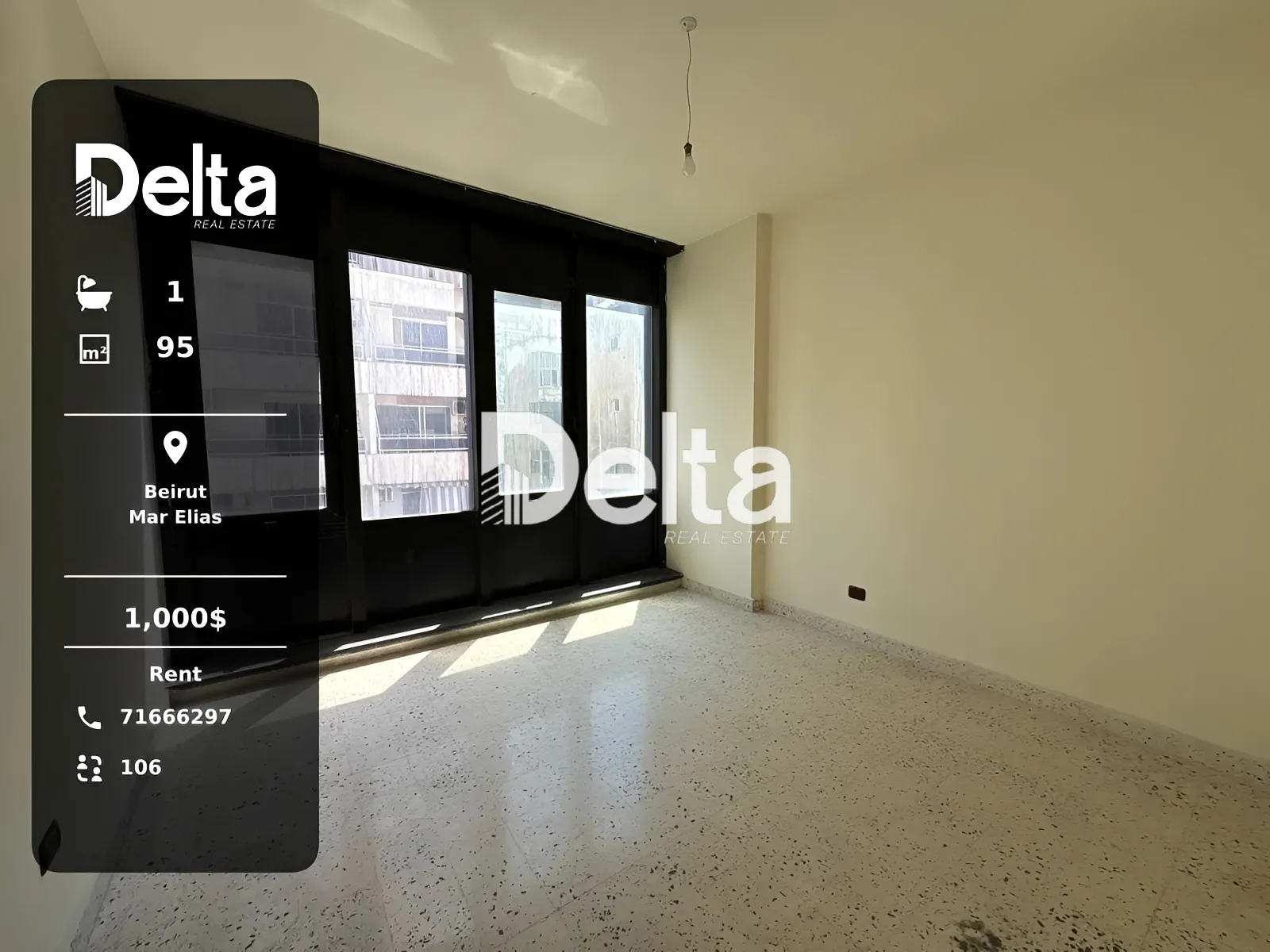 Office for rent in Mar elias, beirut, lebanon