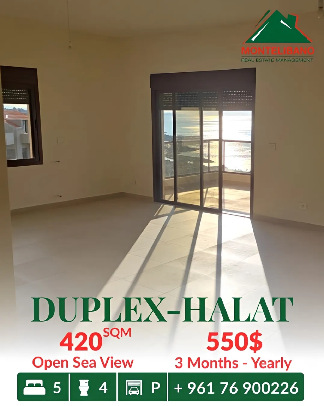 Apartment for rent in Halat