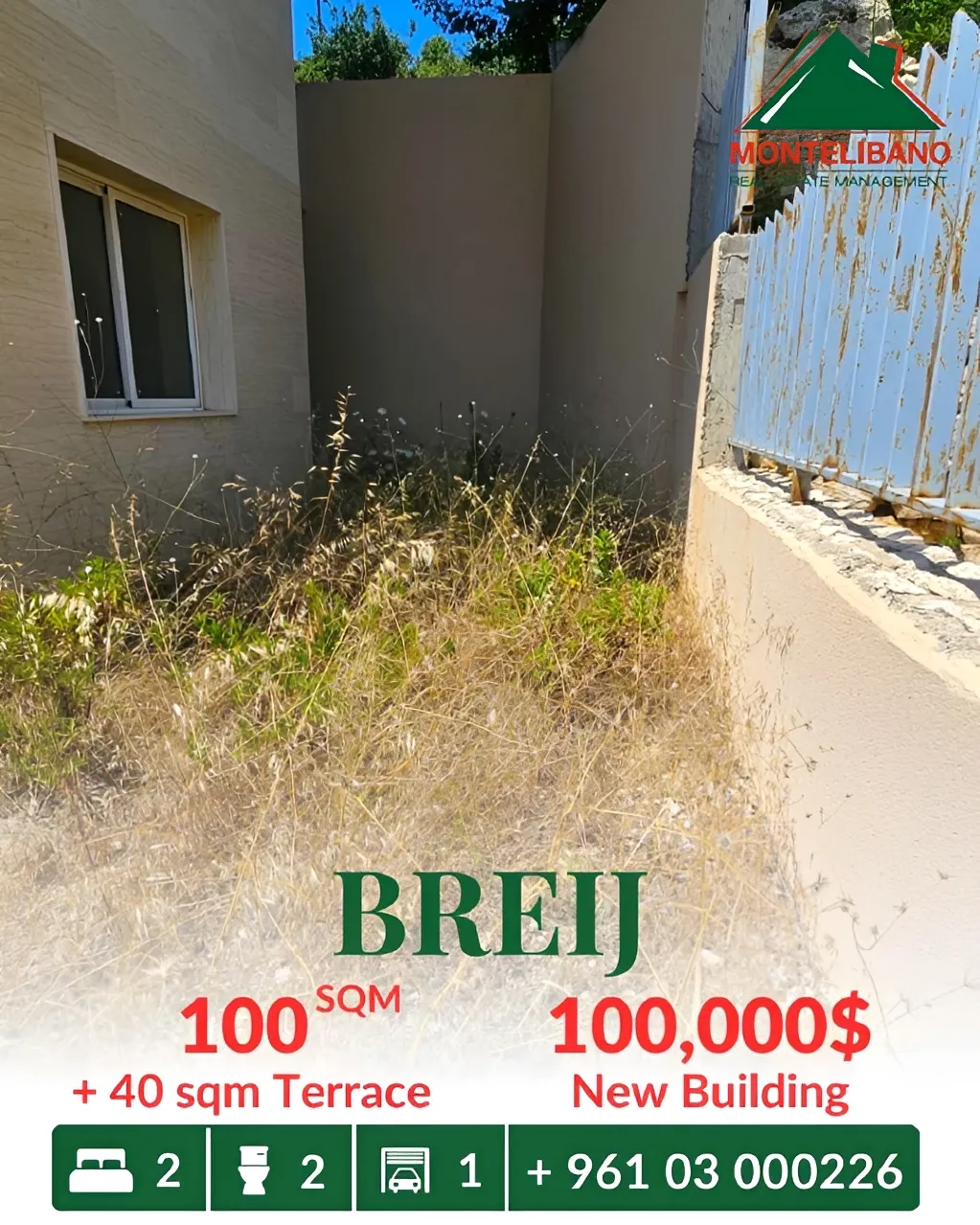 Apartment for sale in Breij, Lebanon