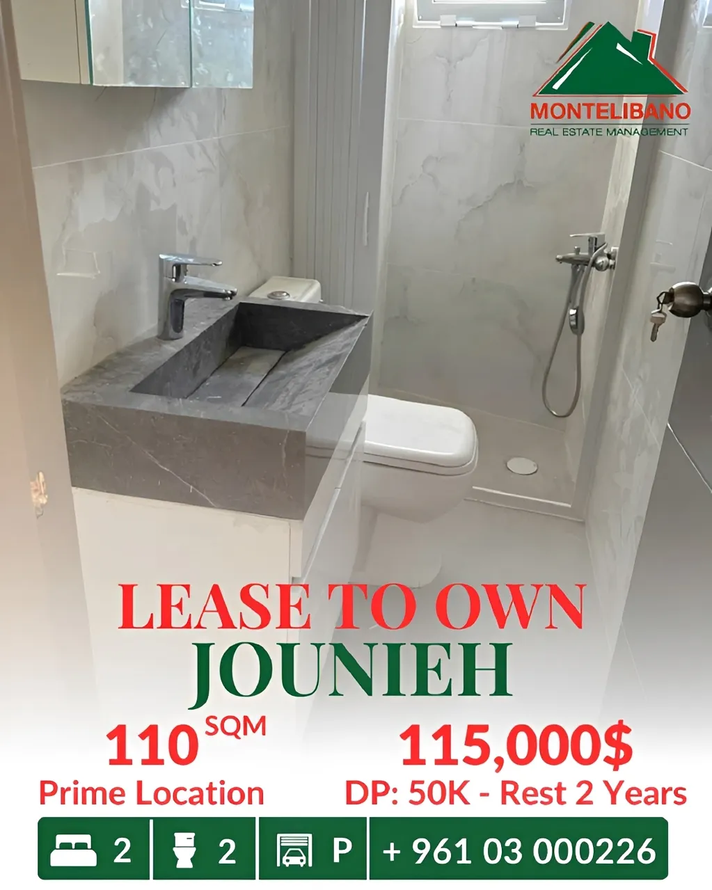 Apartment for sale in Jounieh, Lebanon