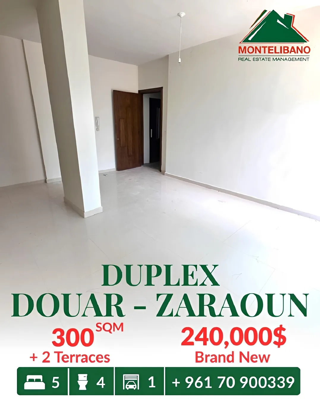 Apartment for sale in Douar, Lebanon - 5 bed, 4 bath