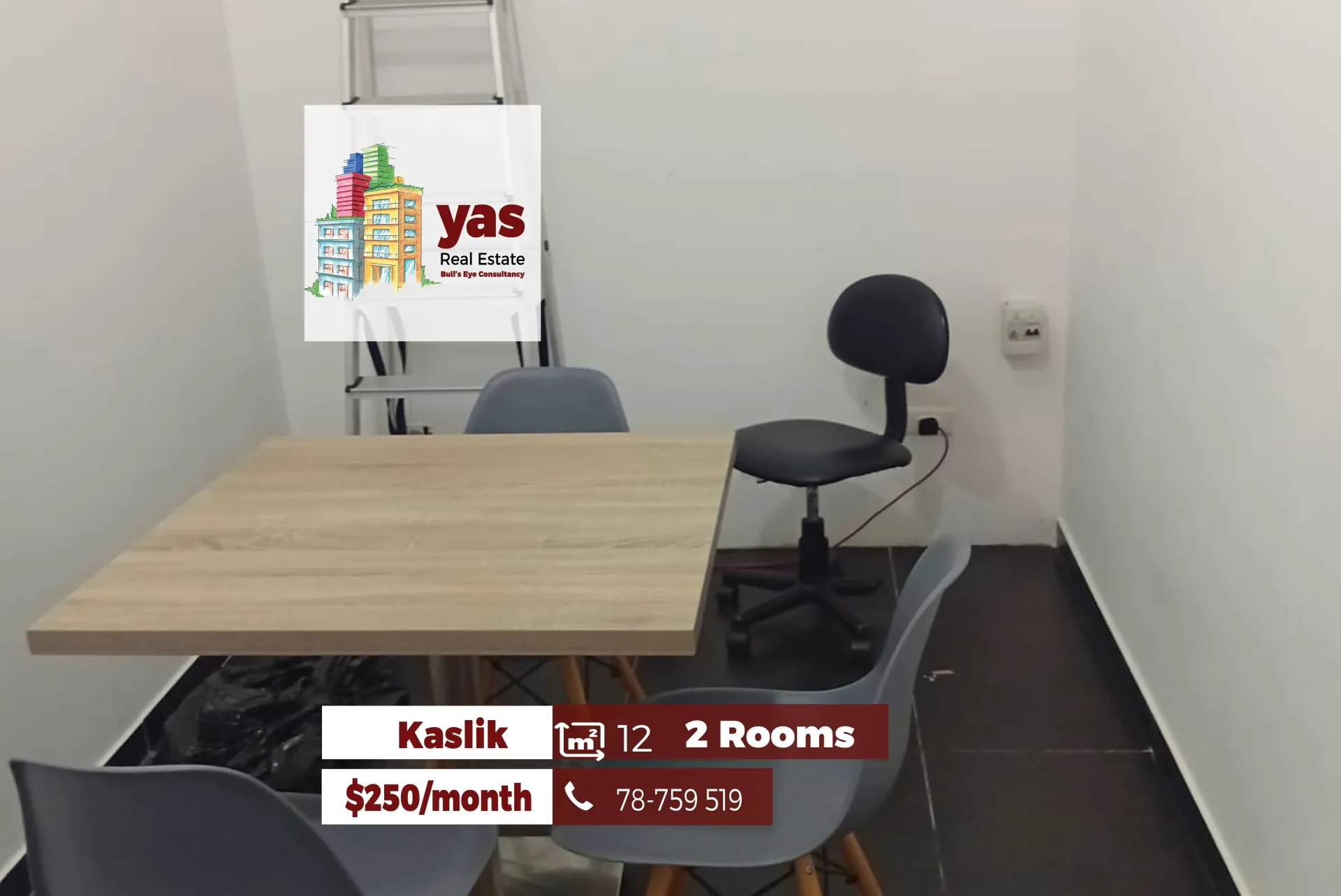 Office for Rent in Kaslik