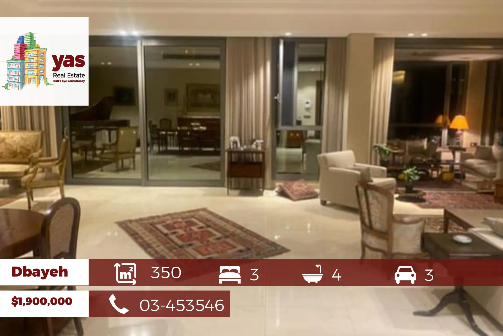Apartment for Sale in Dbayeh
