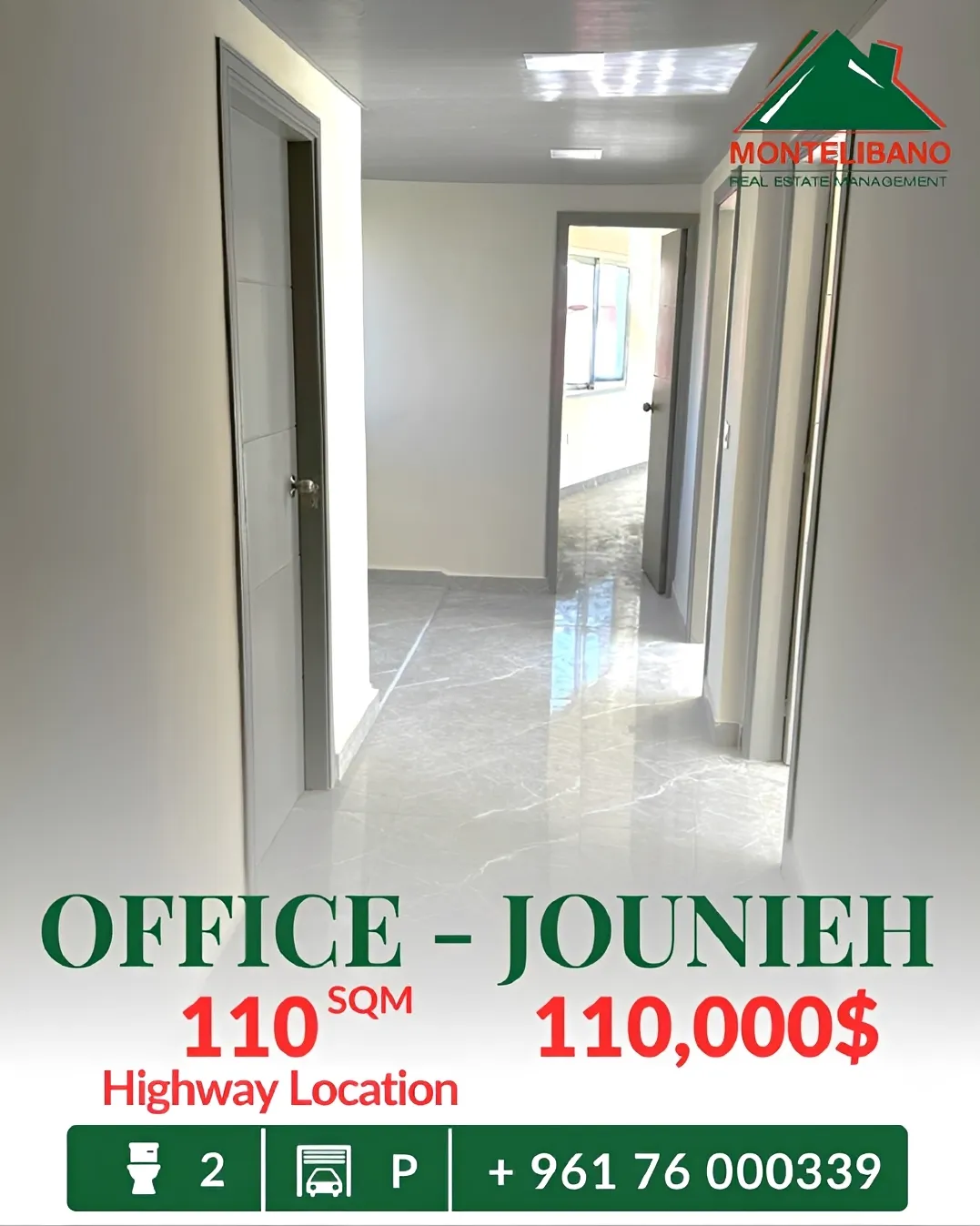 Office for sale in Jounieh, Lebanon