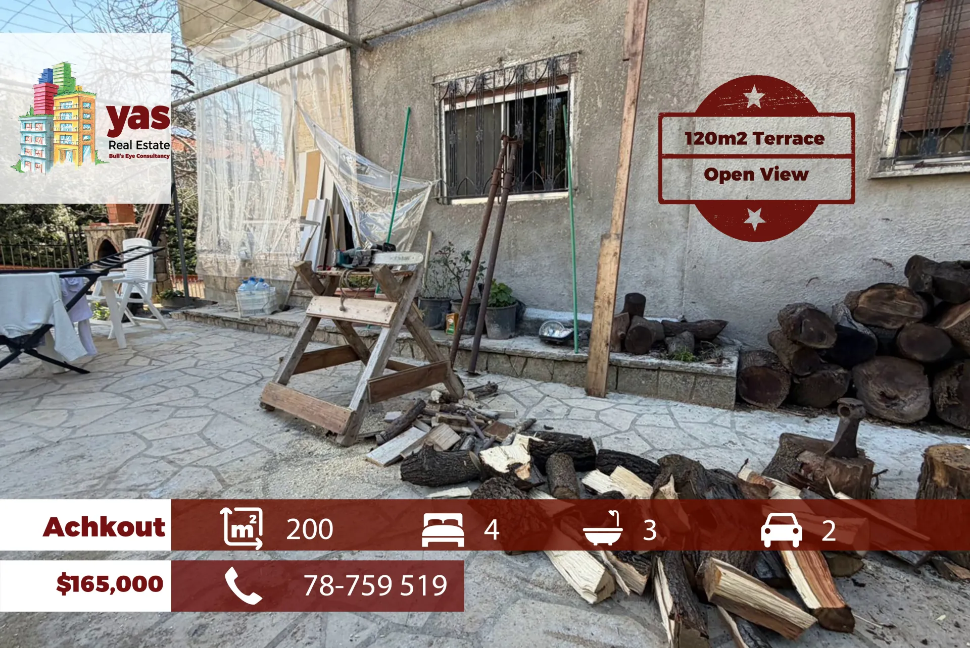 Apartment for Sale in Ashqout - 4 bed, 3 bath