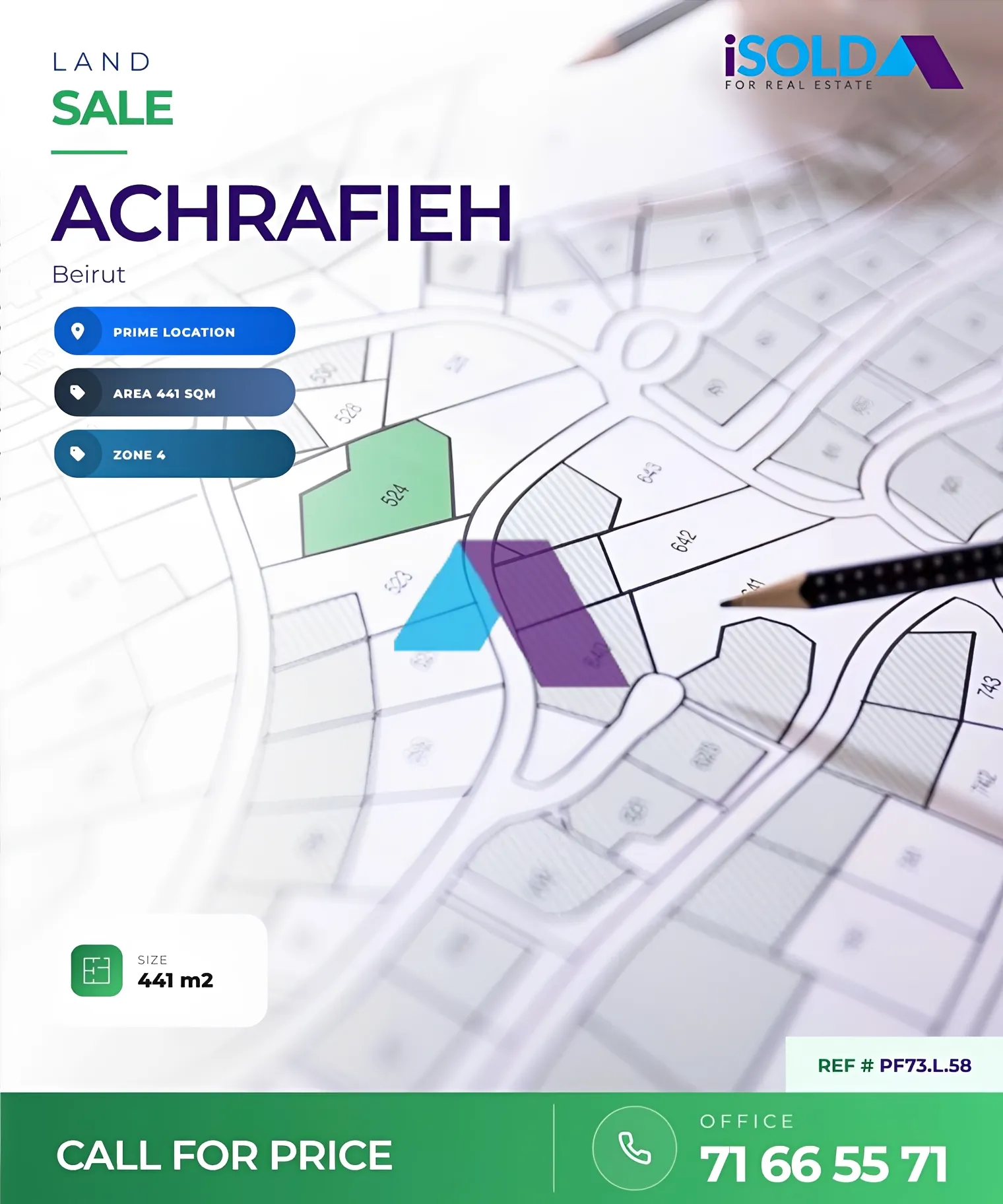 Residential Land for sale in Achrafieh