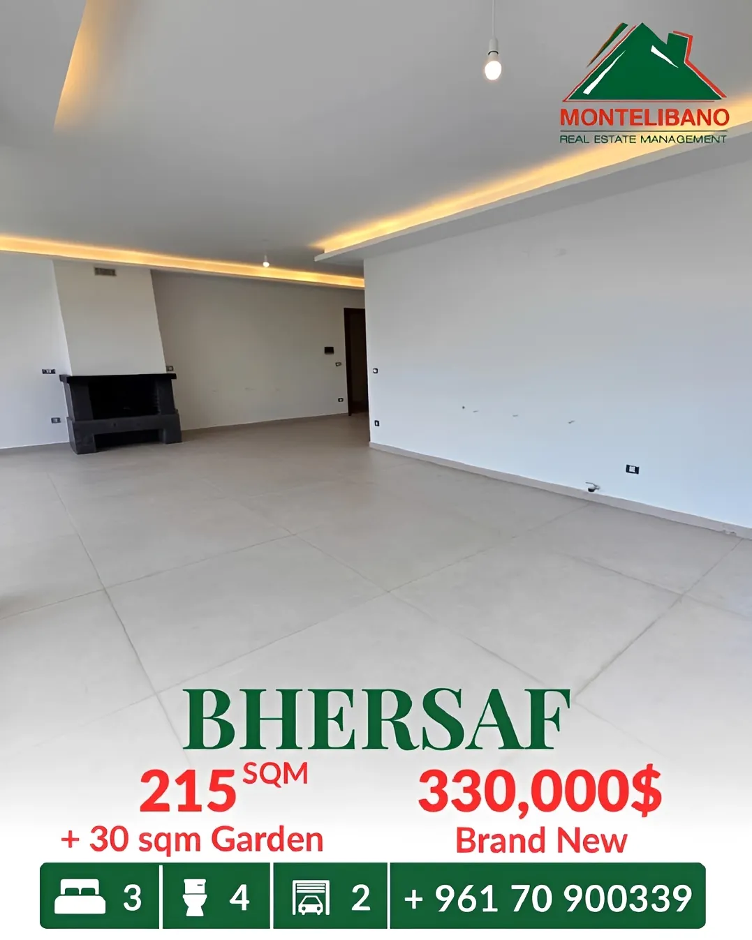 Apartment for sale in Bharsaf