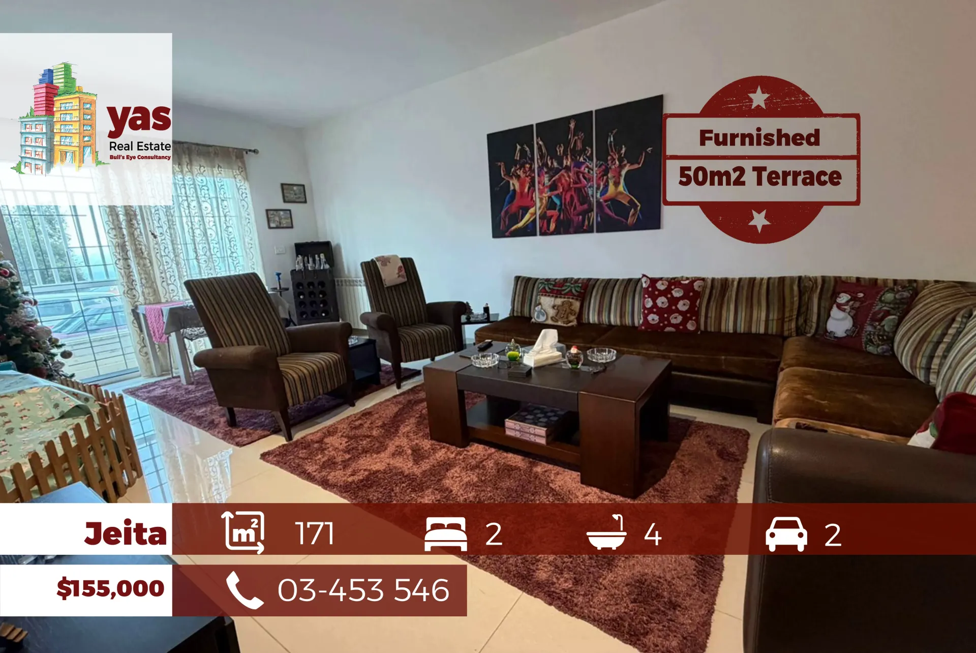 Apartment for Sale in Jeita
