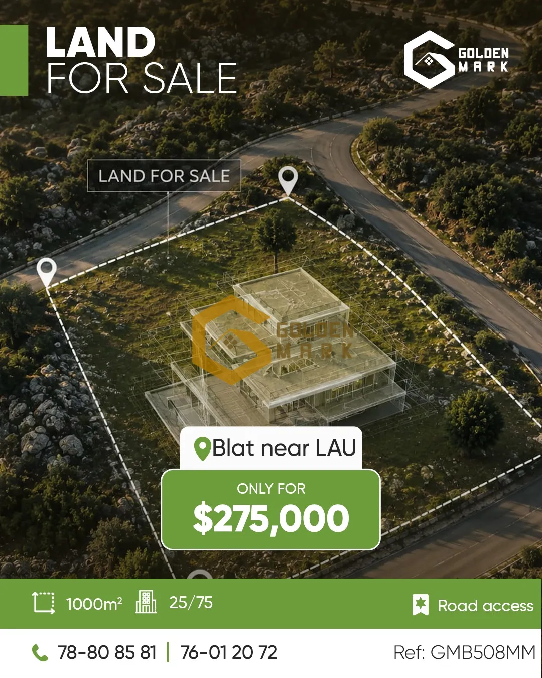 Land for Sale in Blat