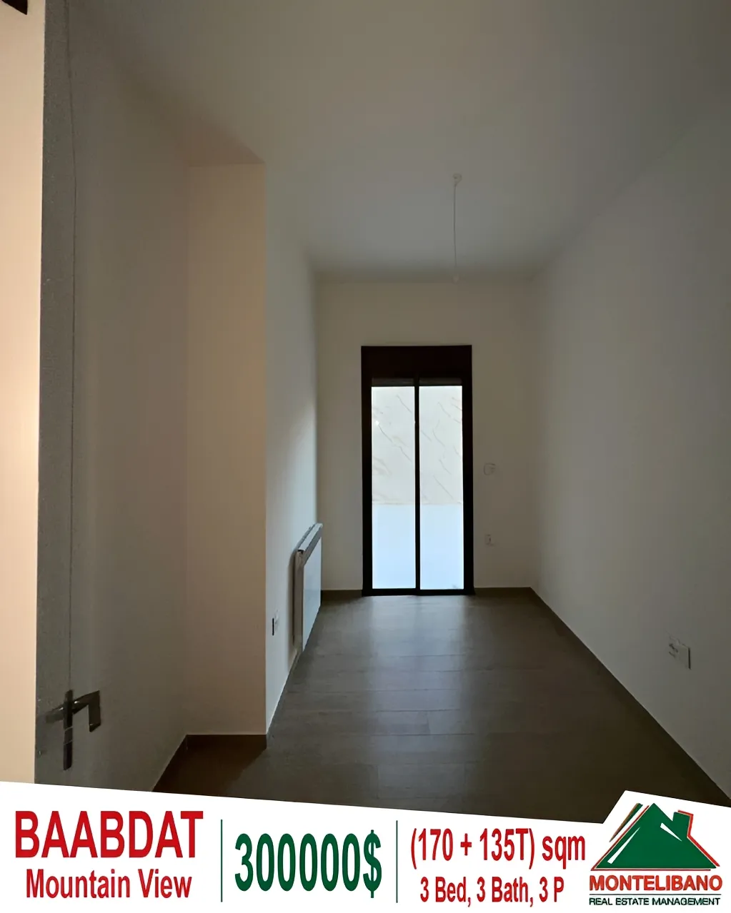 Apartment for Sale in Baabdat, Lebanon