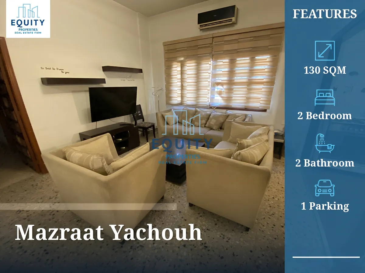 Apartment for rent in Mazraat Yachouh