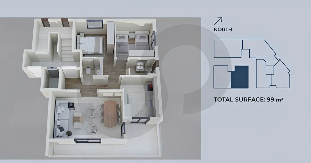 Apartment for Sale in Aaramoun