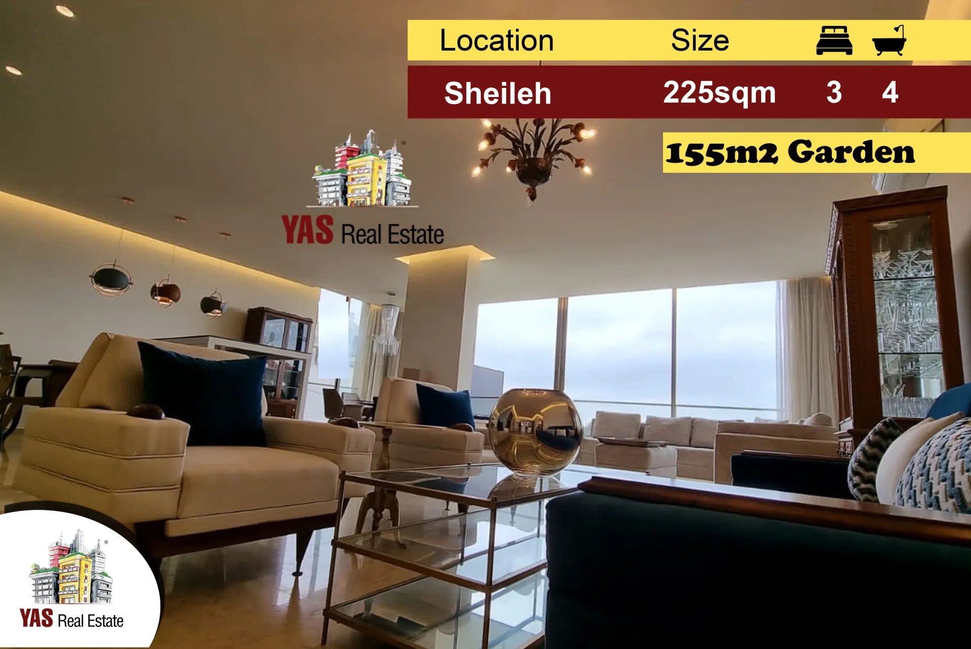 Apartment for Sale in Sehaile - 3 bed, 4 bath